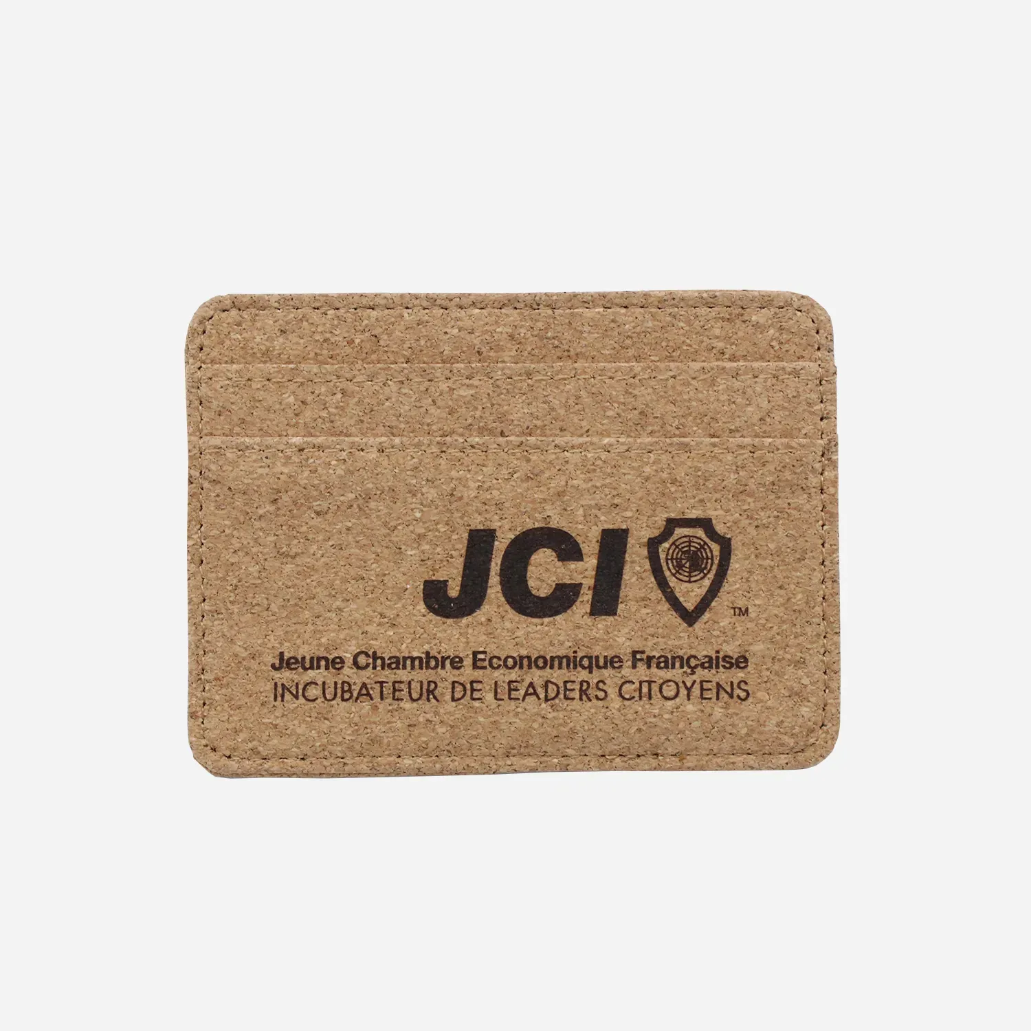 Porte-cartes en liège JCI