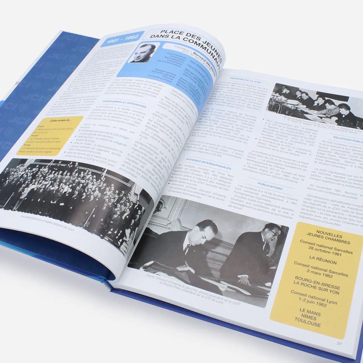 Livre "Histoire de la JCEF"