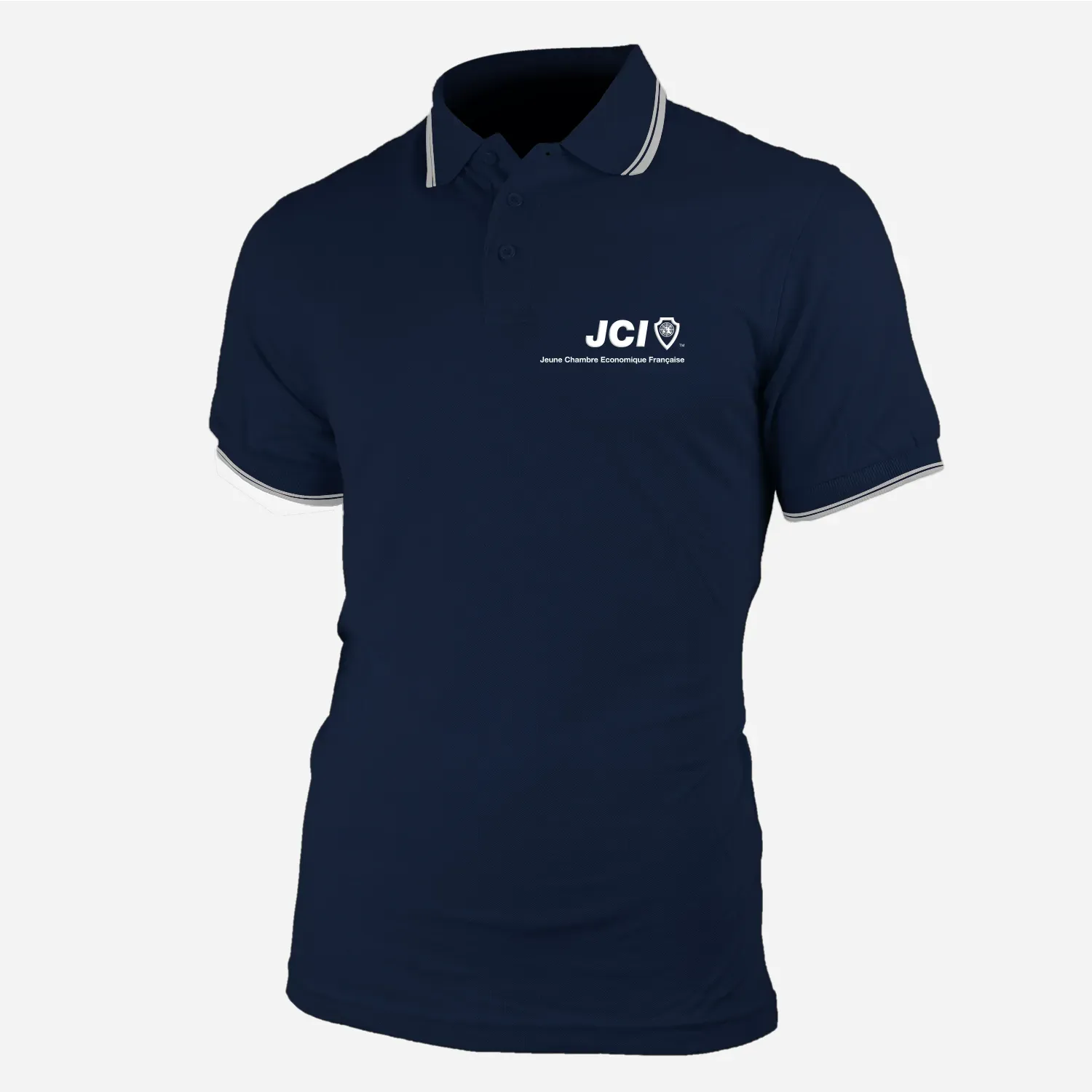 Polo JCEF au cœur + Locale ou fédé au dos