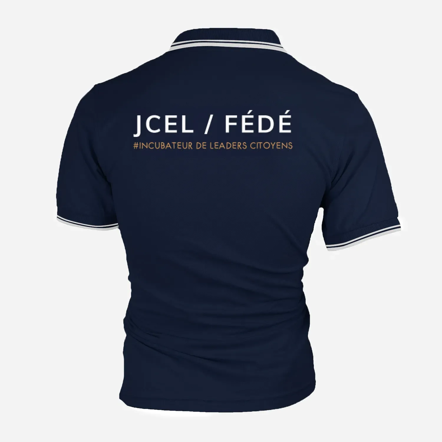 Polo JCEF au cœur + Locale ou fédé au dos