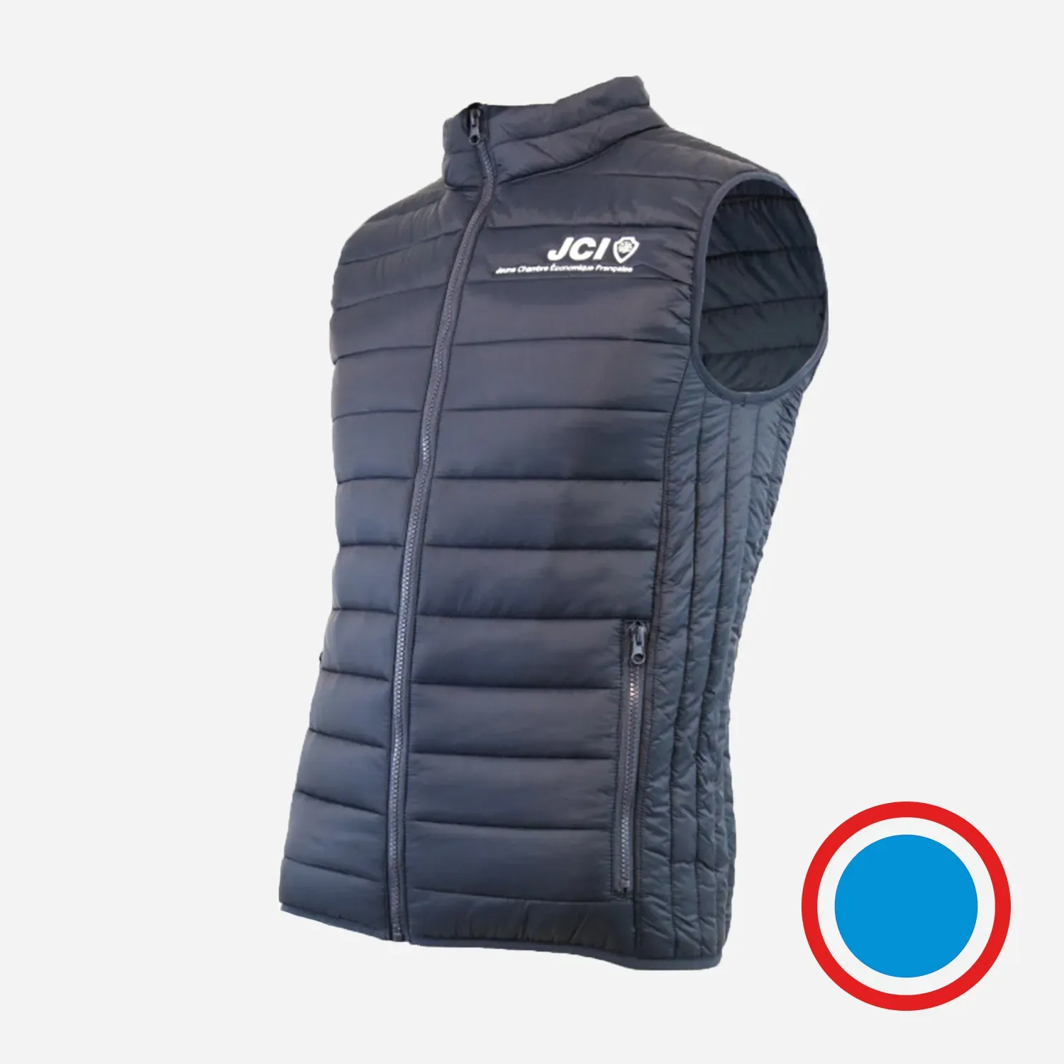 Doudoune sans manches JCI fabriquée en France