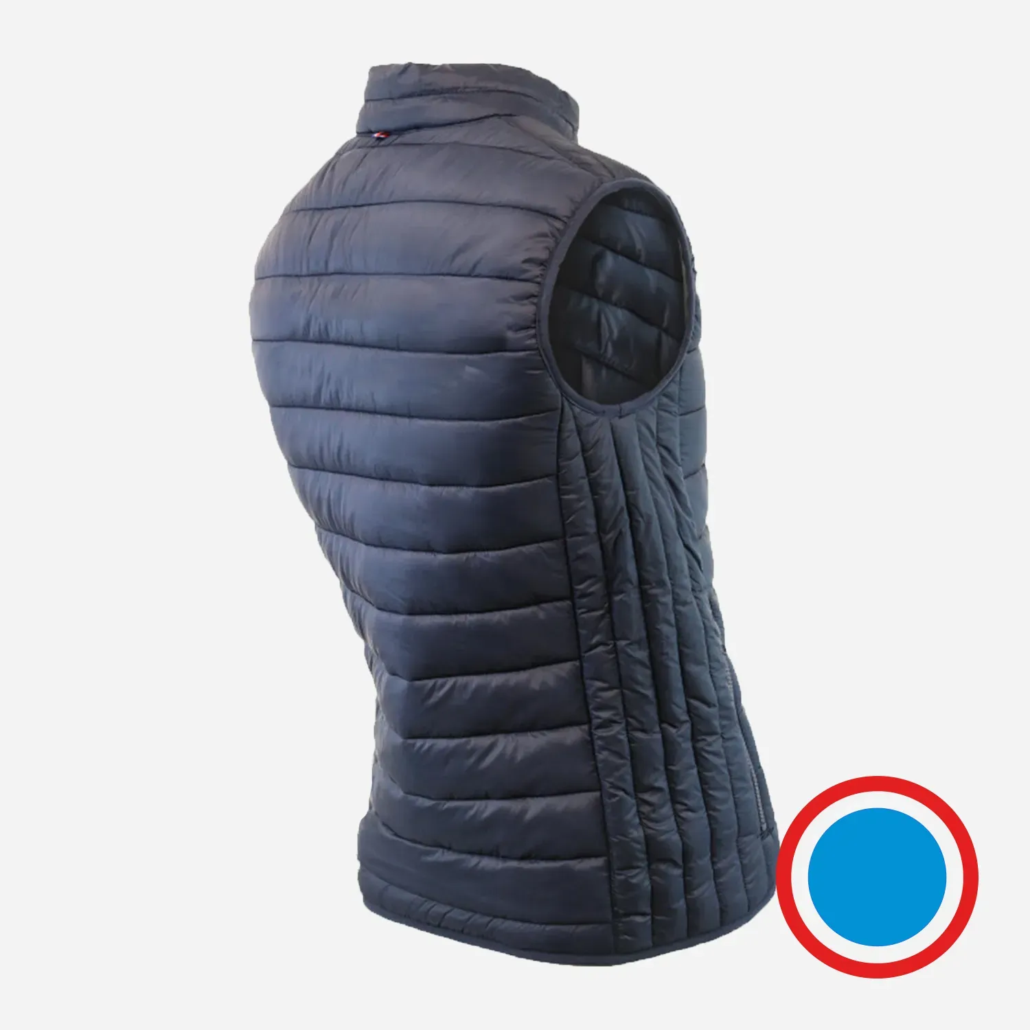 Doudoune sans manches JCI fabriquée en France