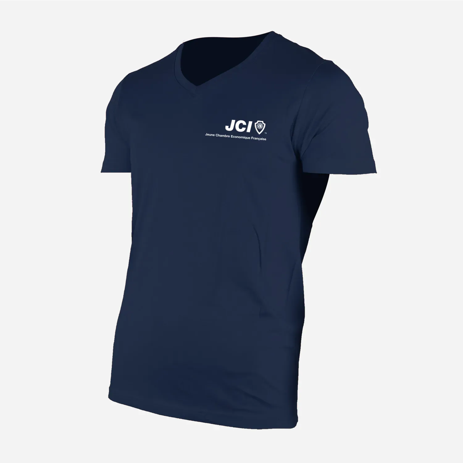 T-shirt col en V JCI personnalisable