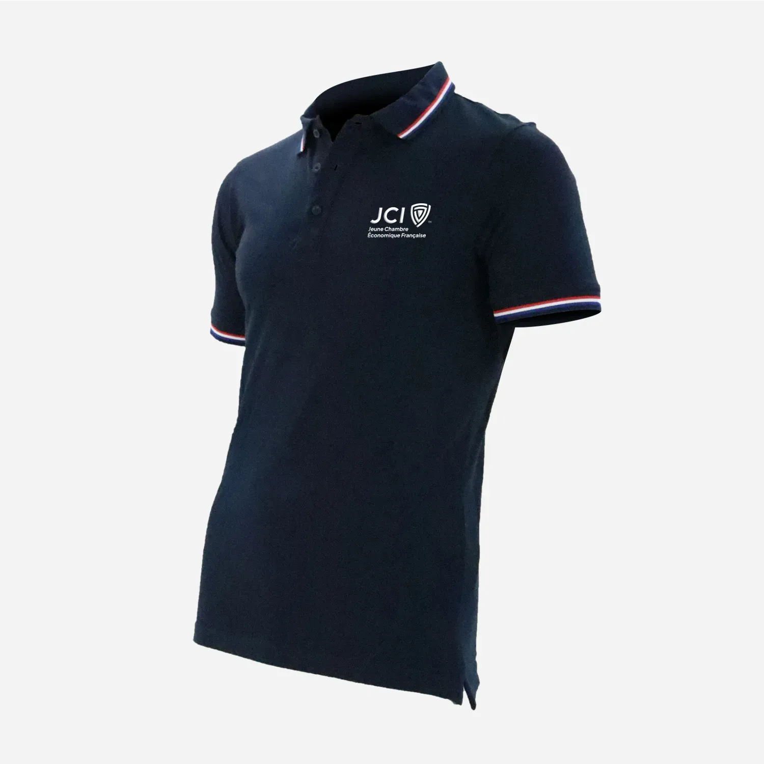 Polo manches courtes JCI France
