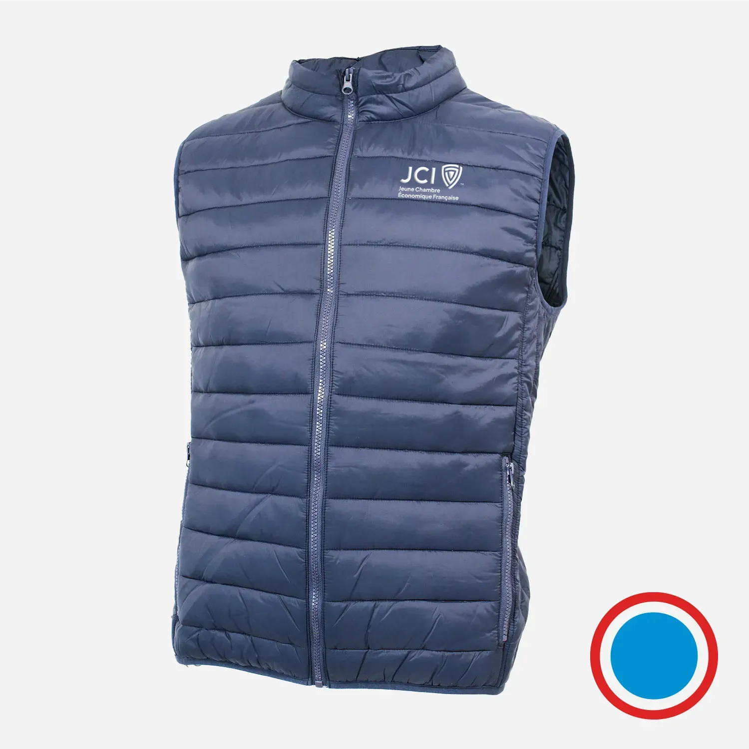 Doudoune sans manches JCI fabriquée en France