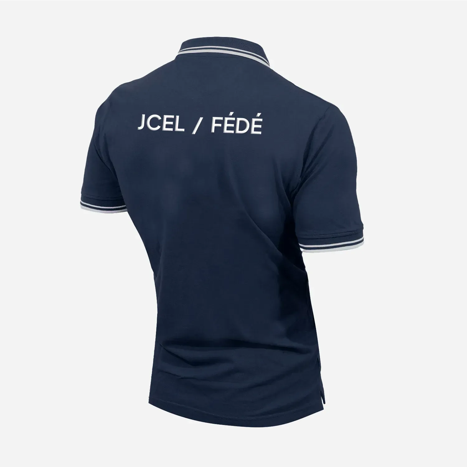 Polo JCEF au cœur + Locale ou fédé au dos