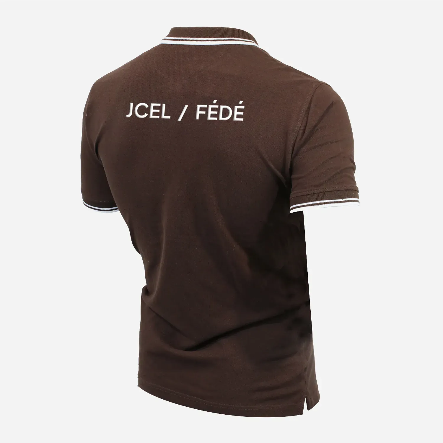 Polo JCEF au cœur + Locale ou fédé au dos