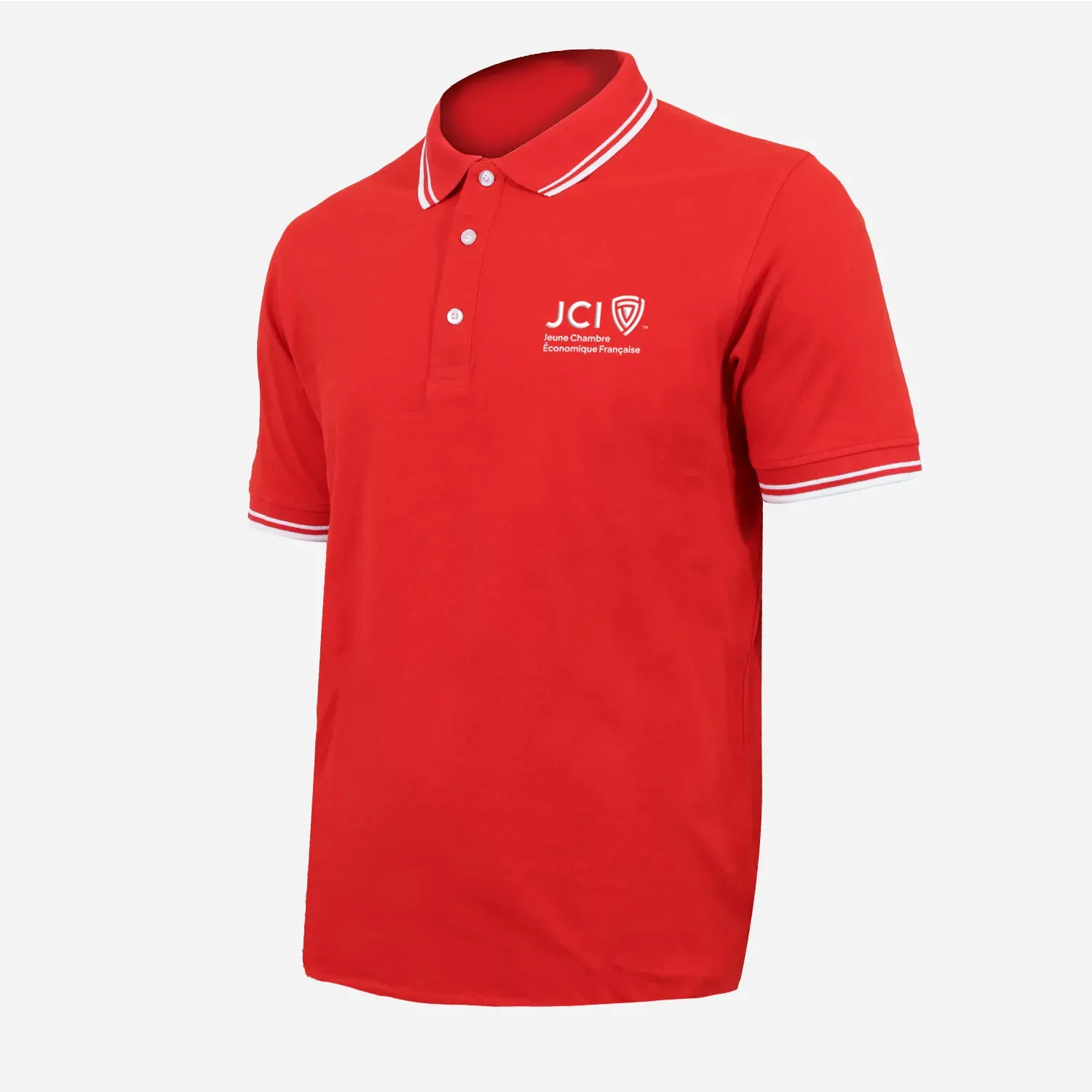 Polo JCEF au cœur + Locale ou fédé au dos