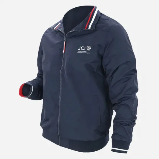 Veste bomber tricolore JCEF