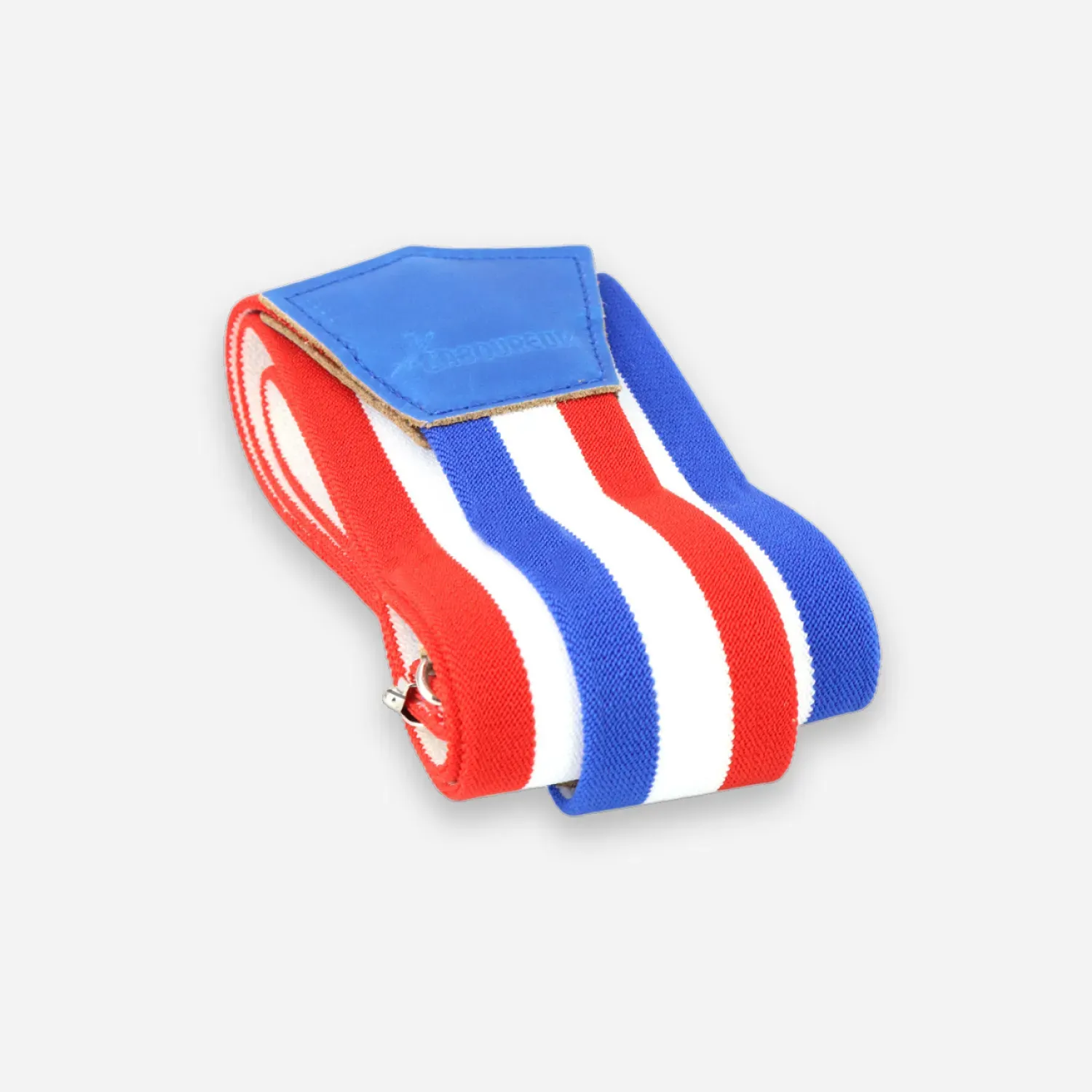 Bretelles à pince Bleu-Blanc-Rouge Made in France