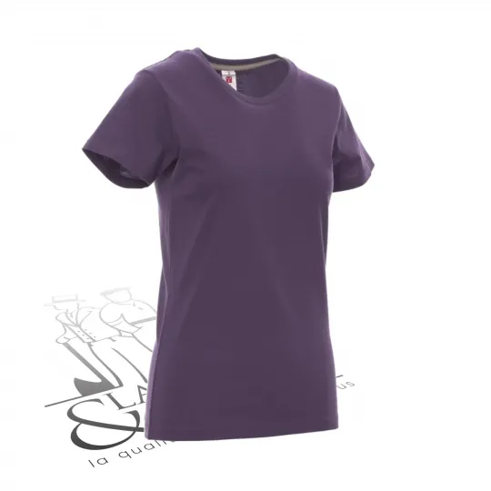 T-shirt de travail femme col rond