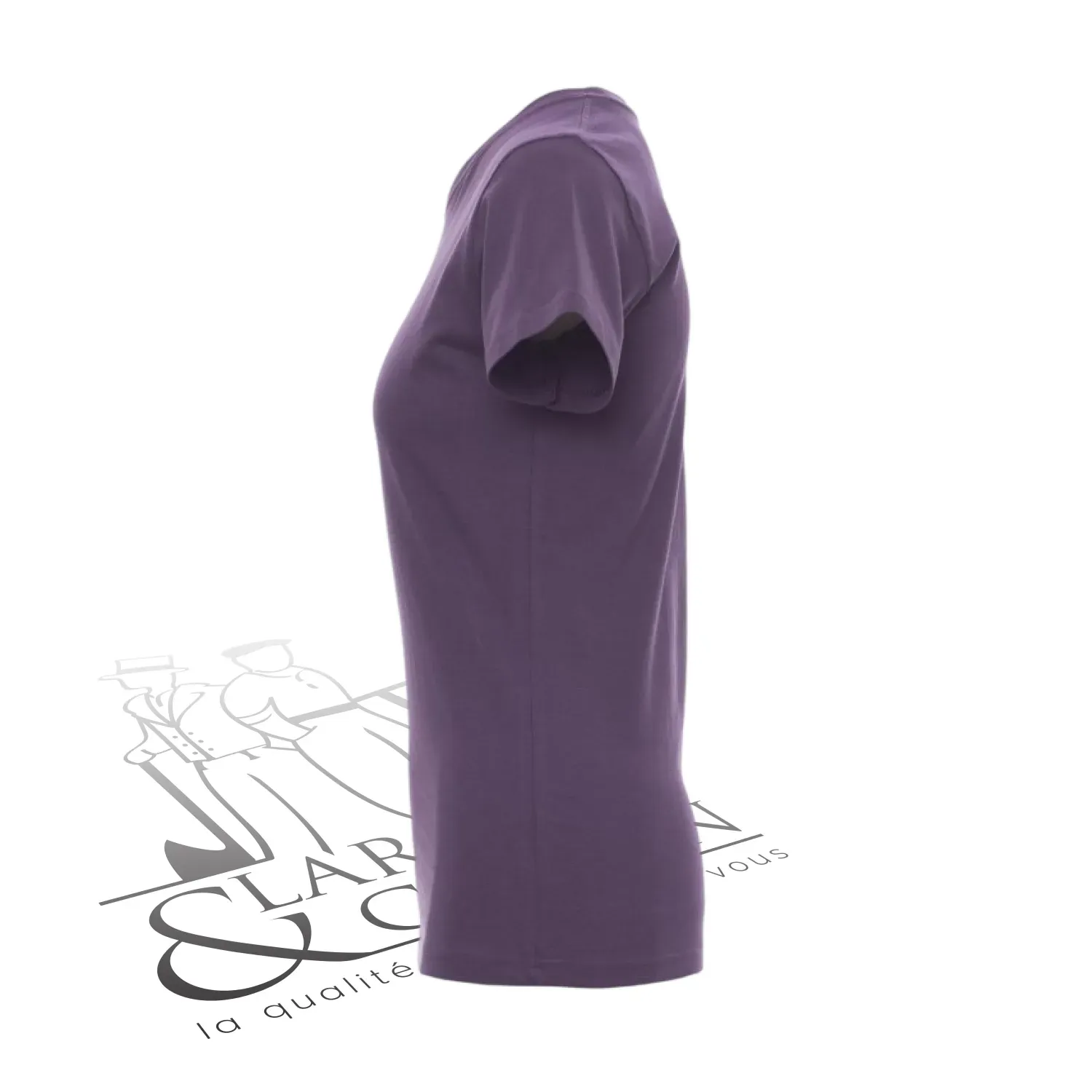 T-shirt de travail femme col rond