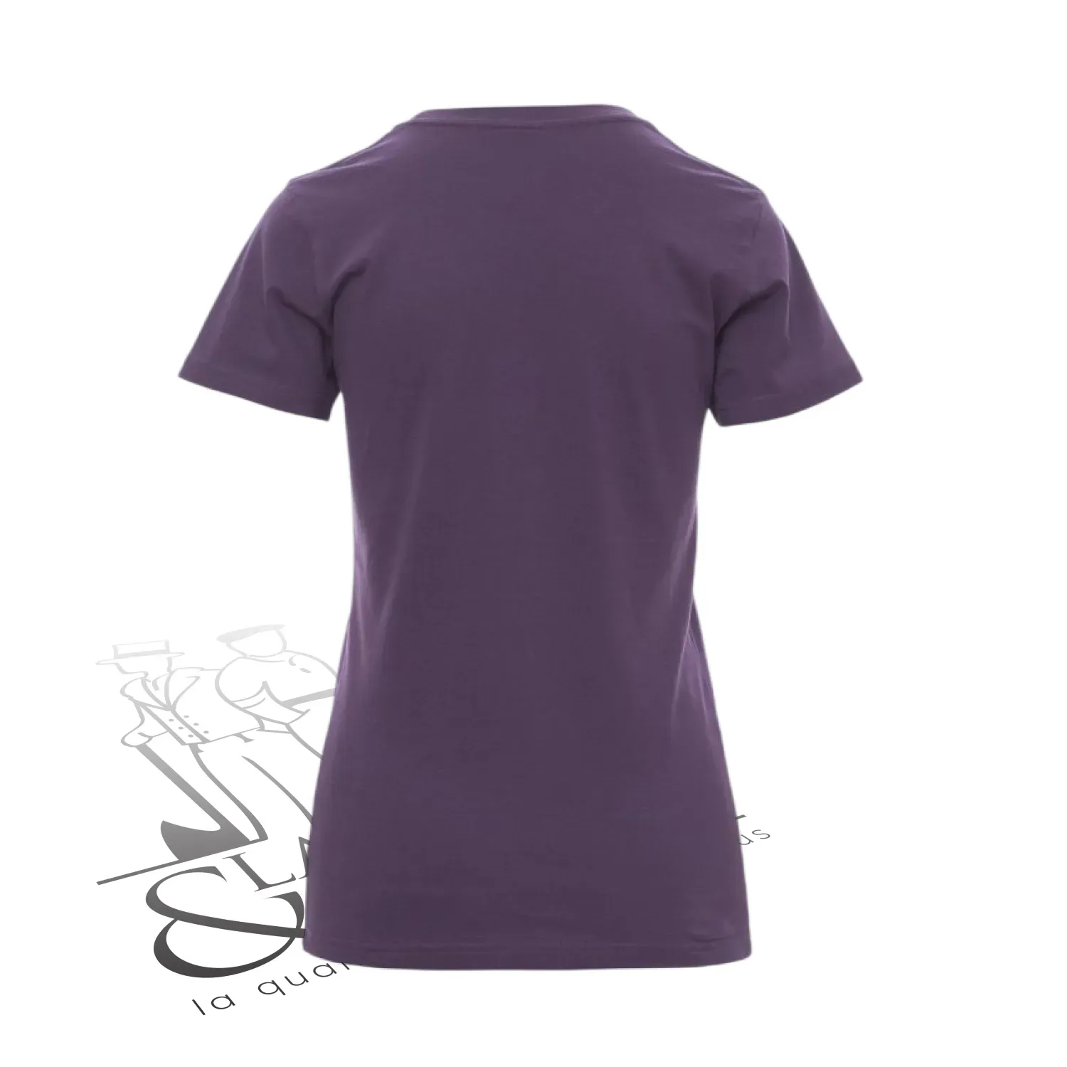 T-shirt de travail femme col rond