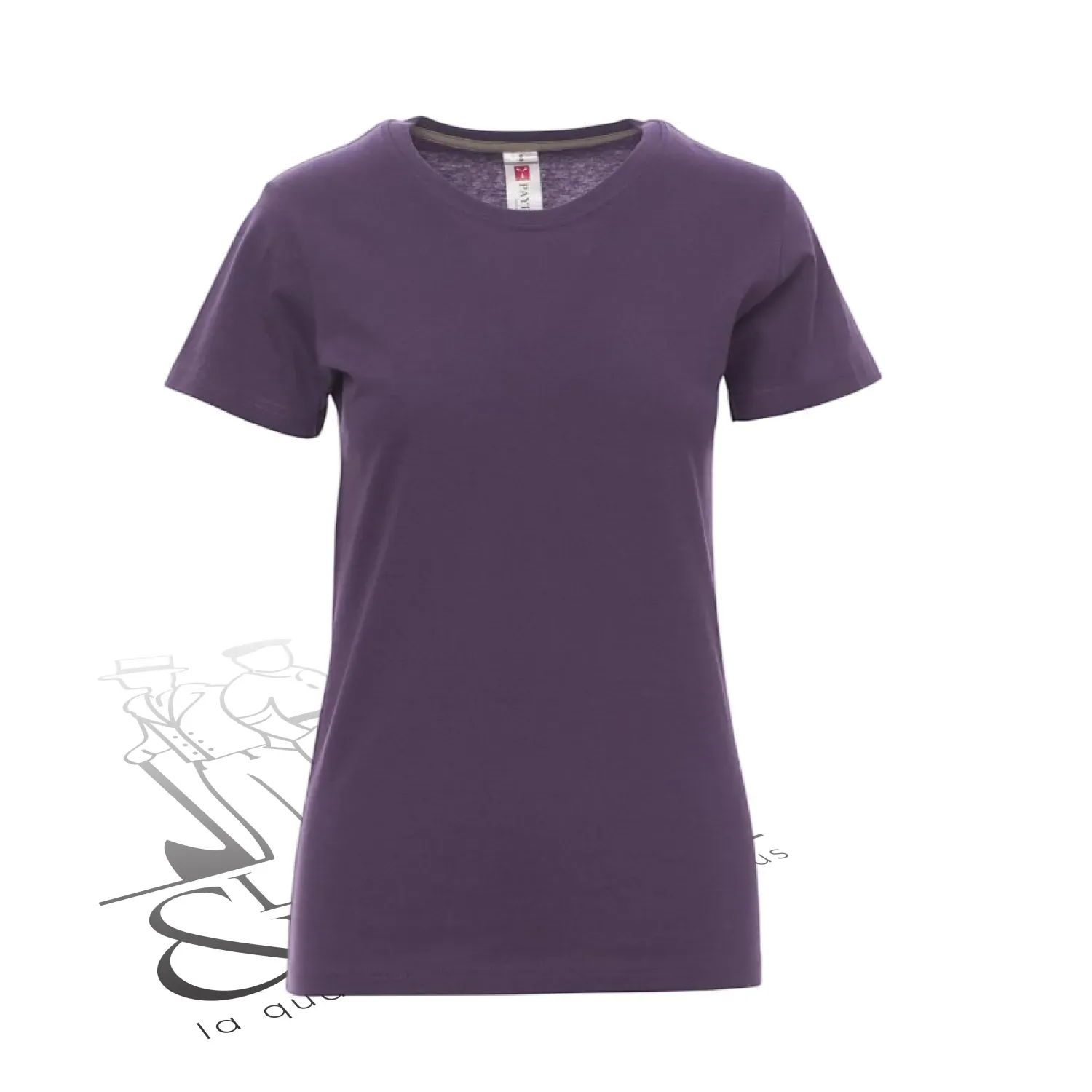 T-shirt de travail femme col rond