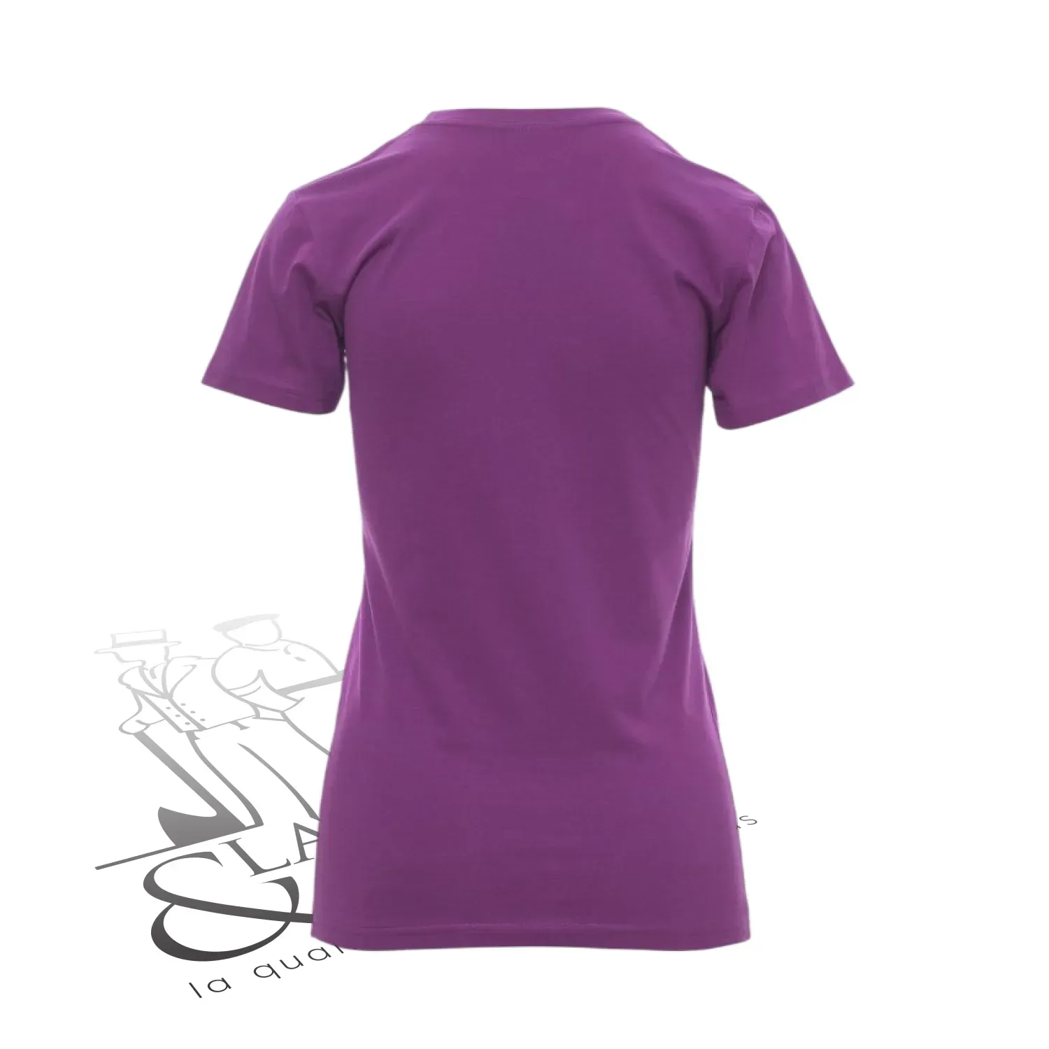 T-shirt de travail femme col rond
