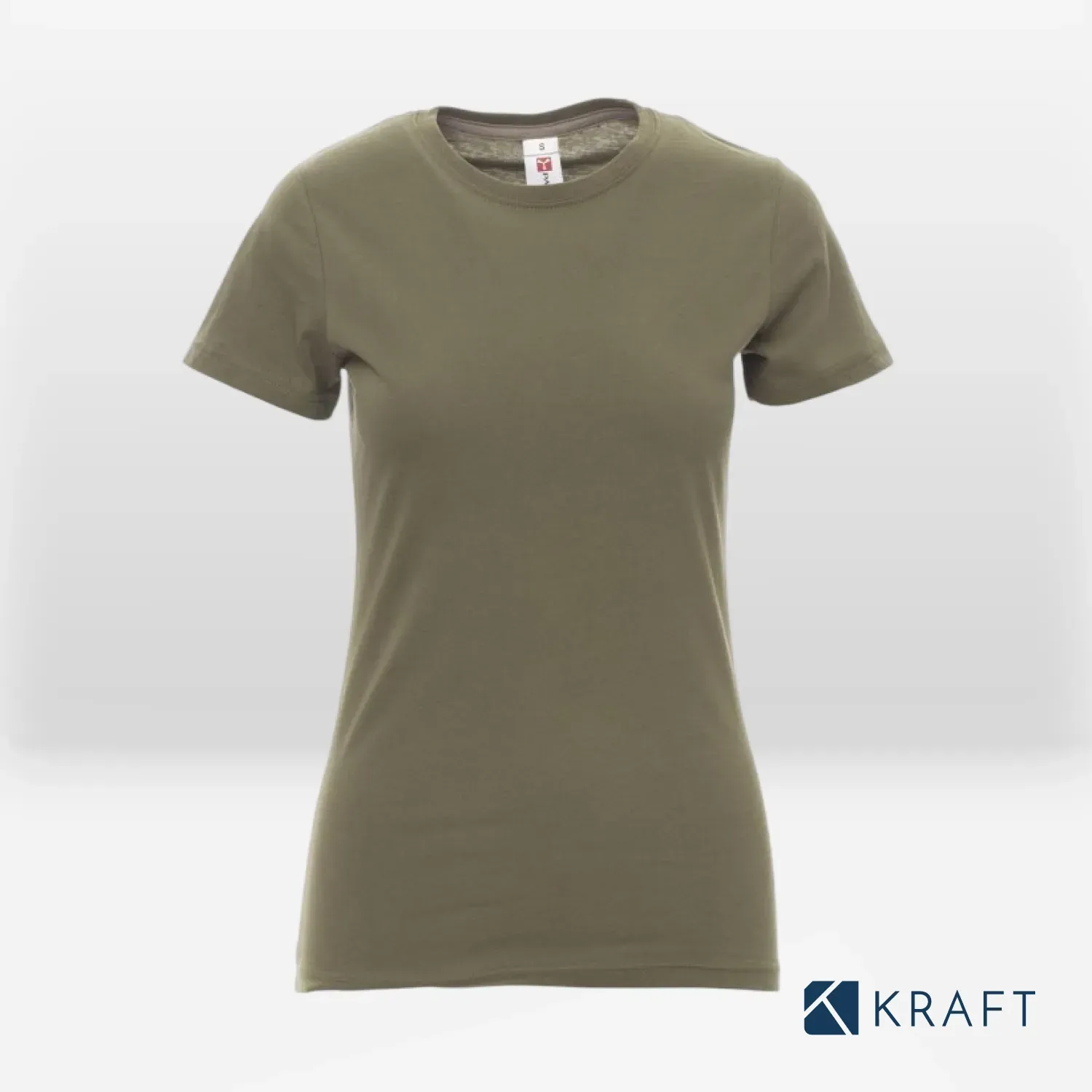 T-shirt de travail femme col rond
