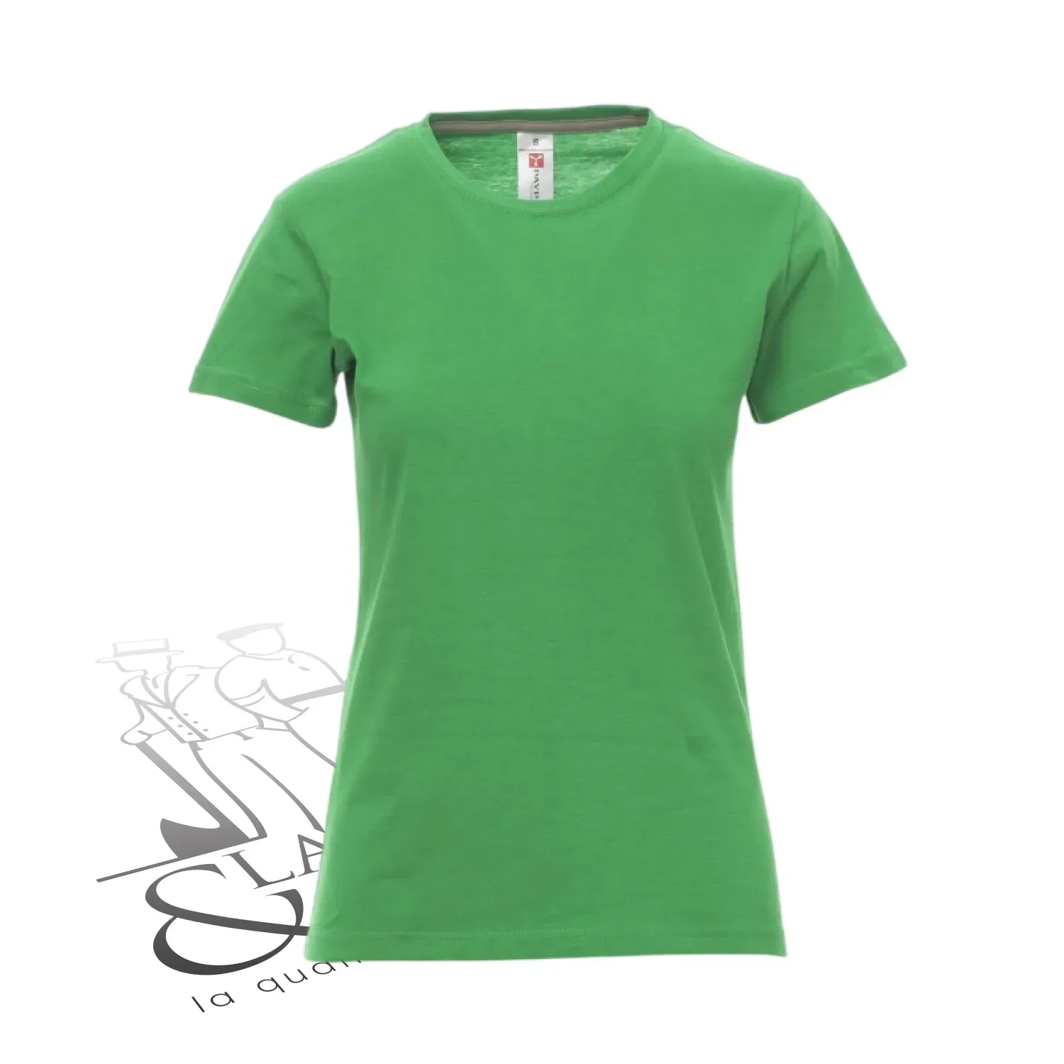 T-shirt de travail femme col rond