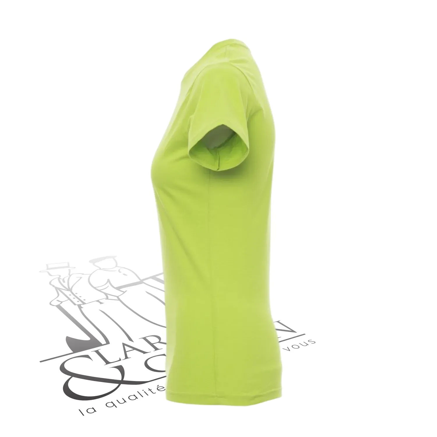 T-shirt de travail femme col rond