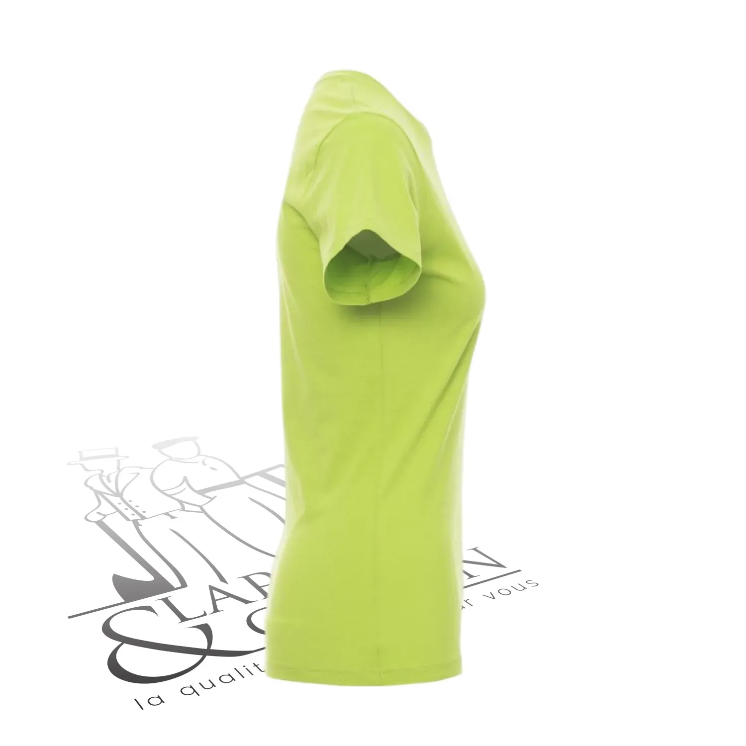 T-shirt de travail femme col rond