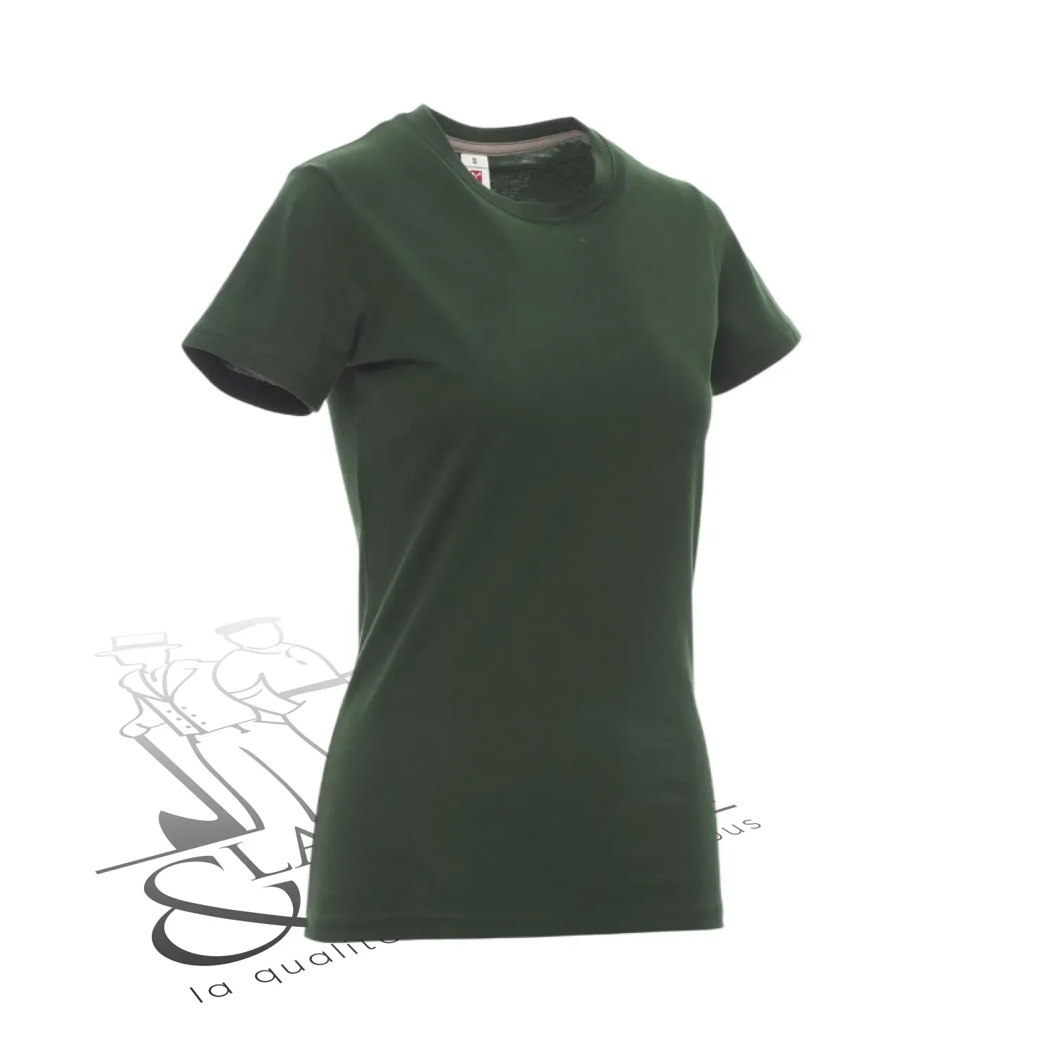T-shirt de travail femme col rond