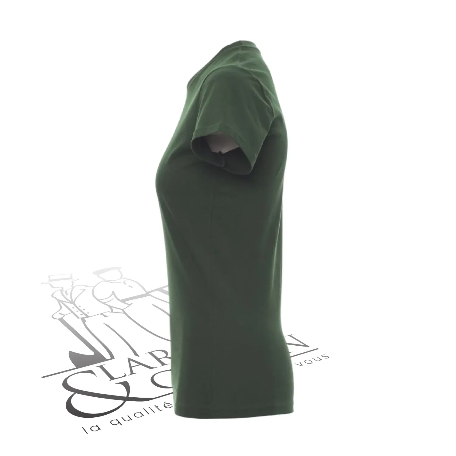 T-shirt de travail femme col rond