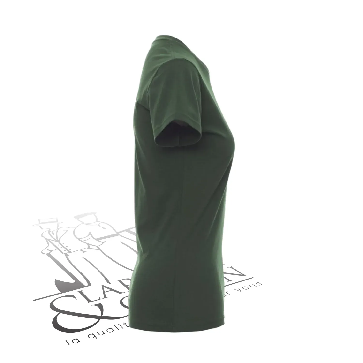 T-shirt de travail femme col rond