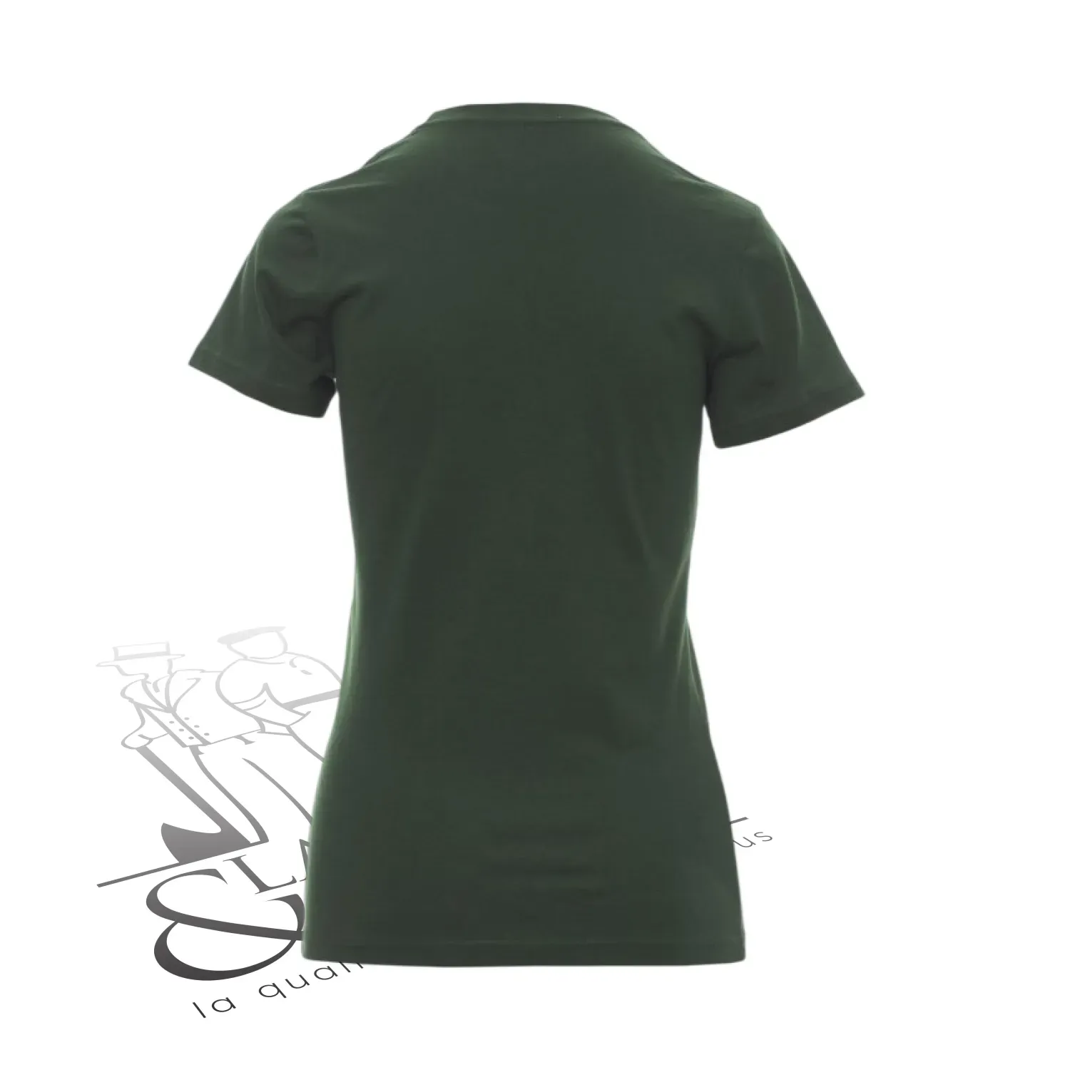 T-shirt de travail femme col rond