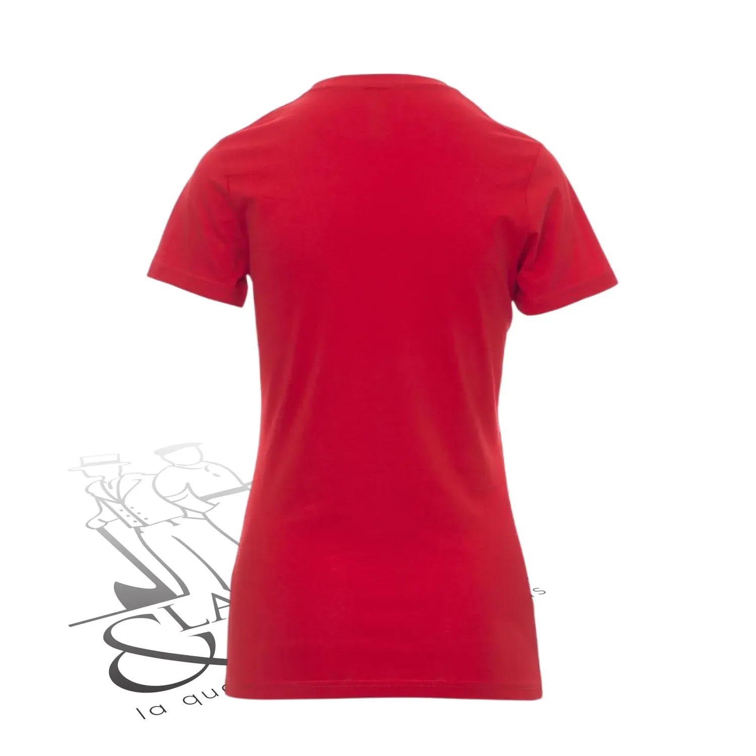 T-shirt de travail femme col rond
