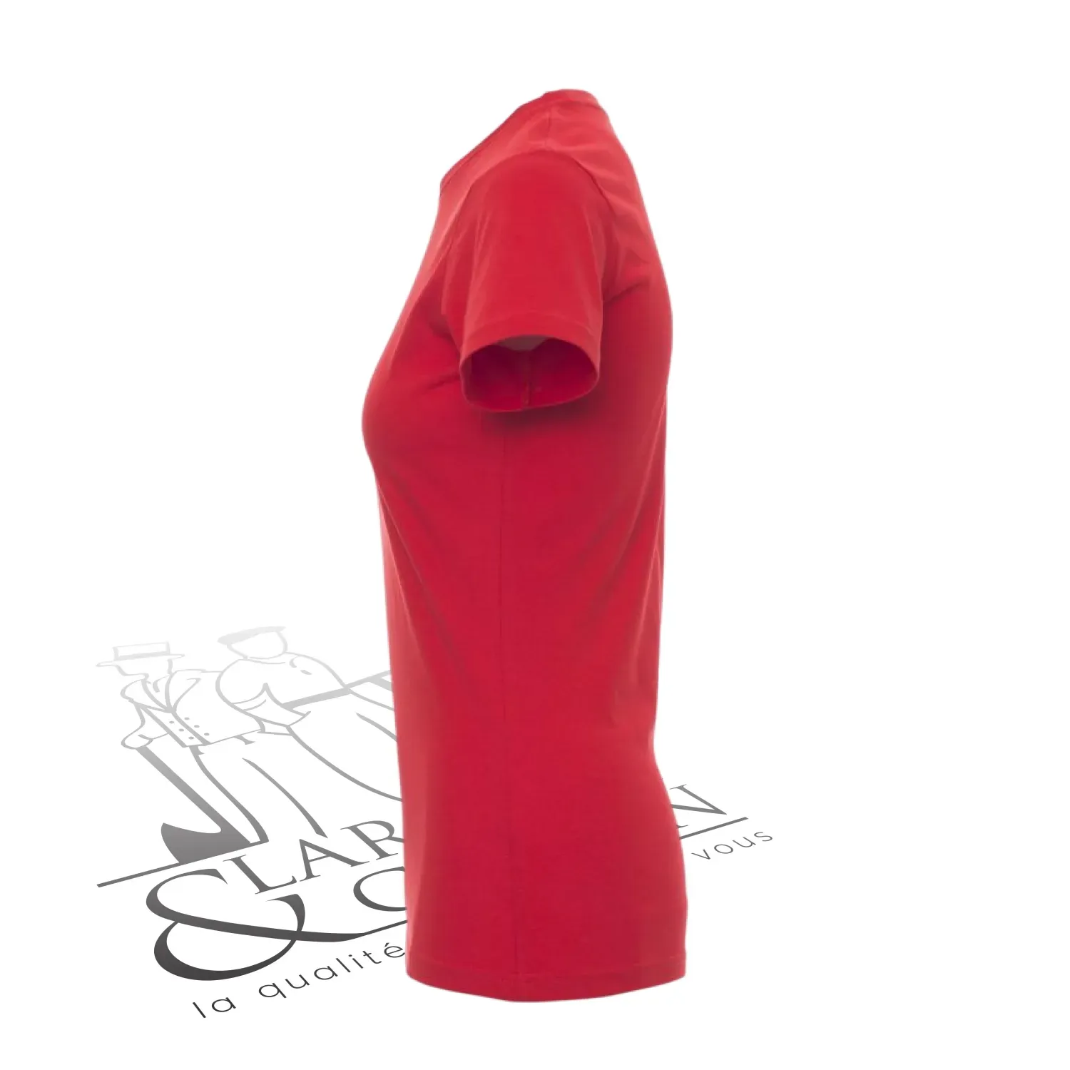 T-shirt de travail femme col rond