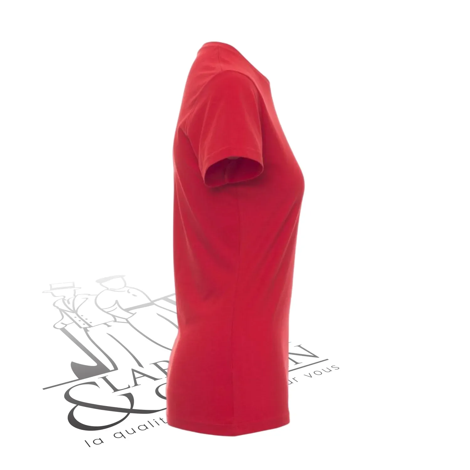 T-shirt de travail femme col rond