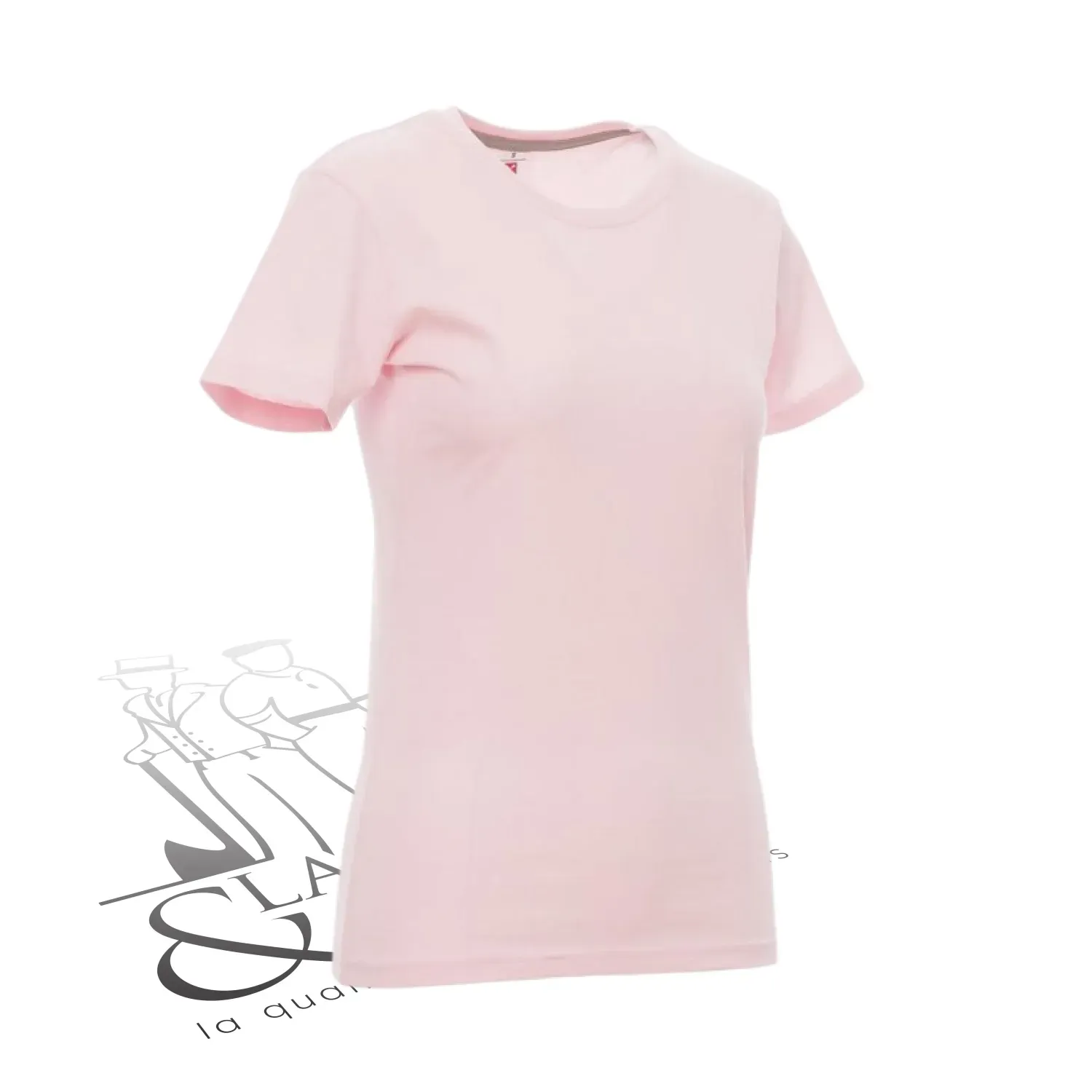 T-shirt de travail femme col rond
