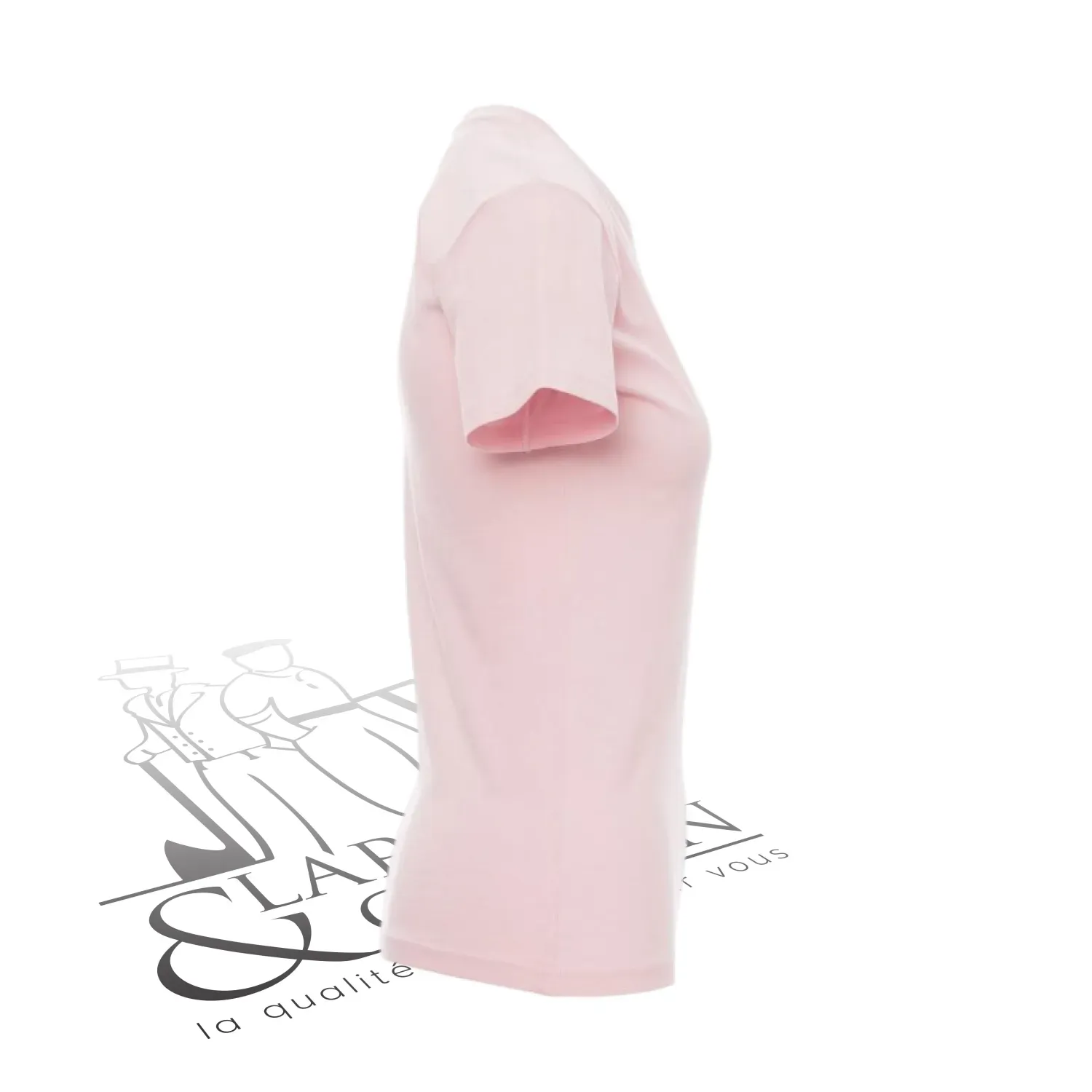 T-shirt de travail femme col rond