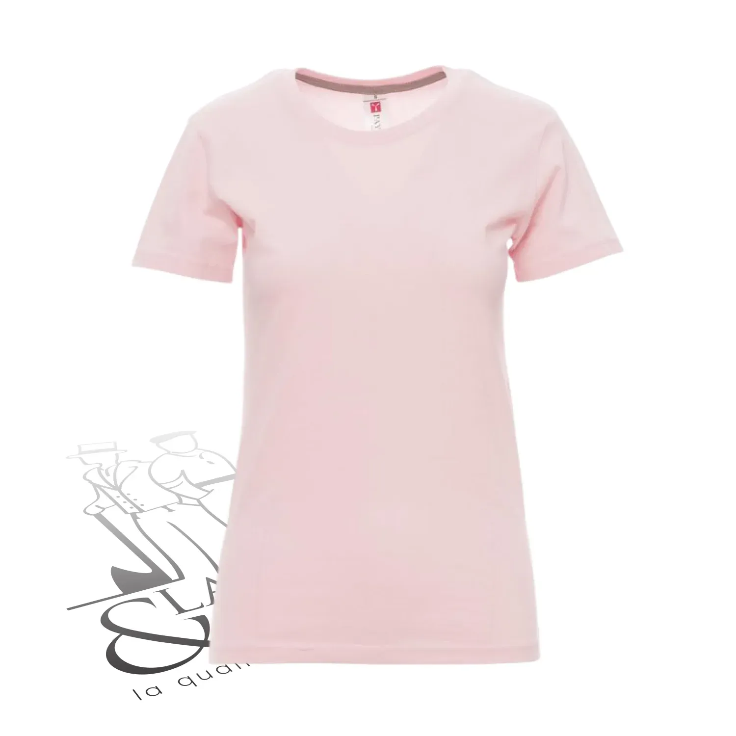 T-shirt de travail femme col rond