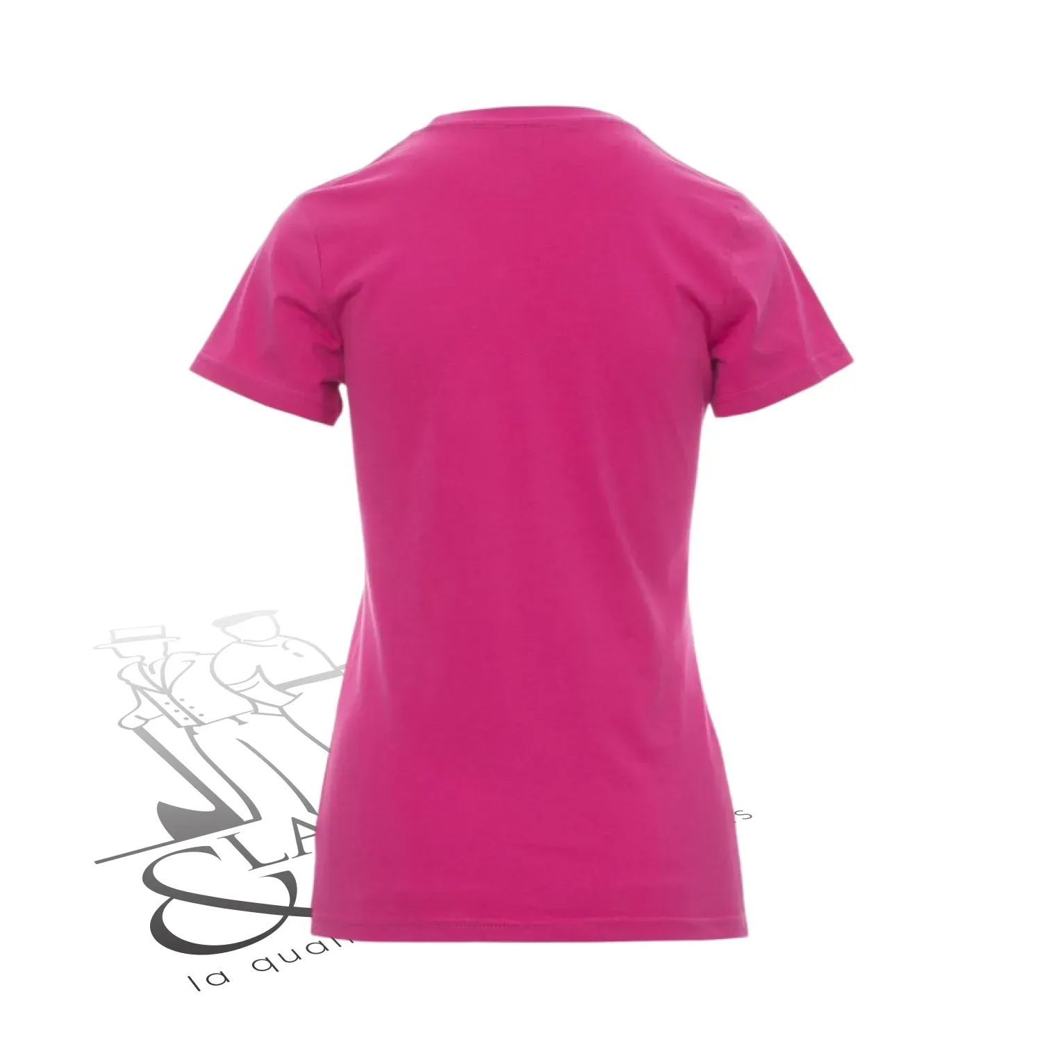 T-shirt de travail femme col rond
