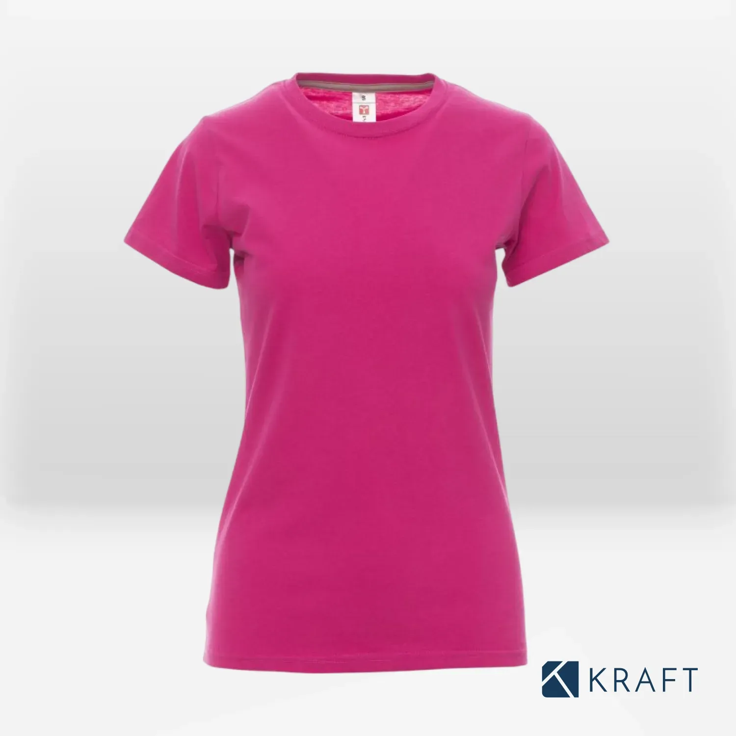 T-shirt de travail femme col rond