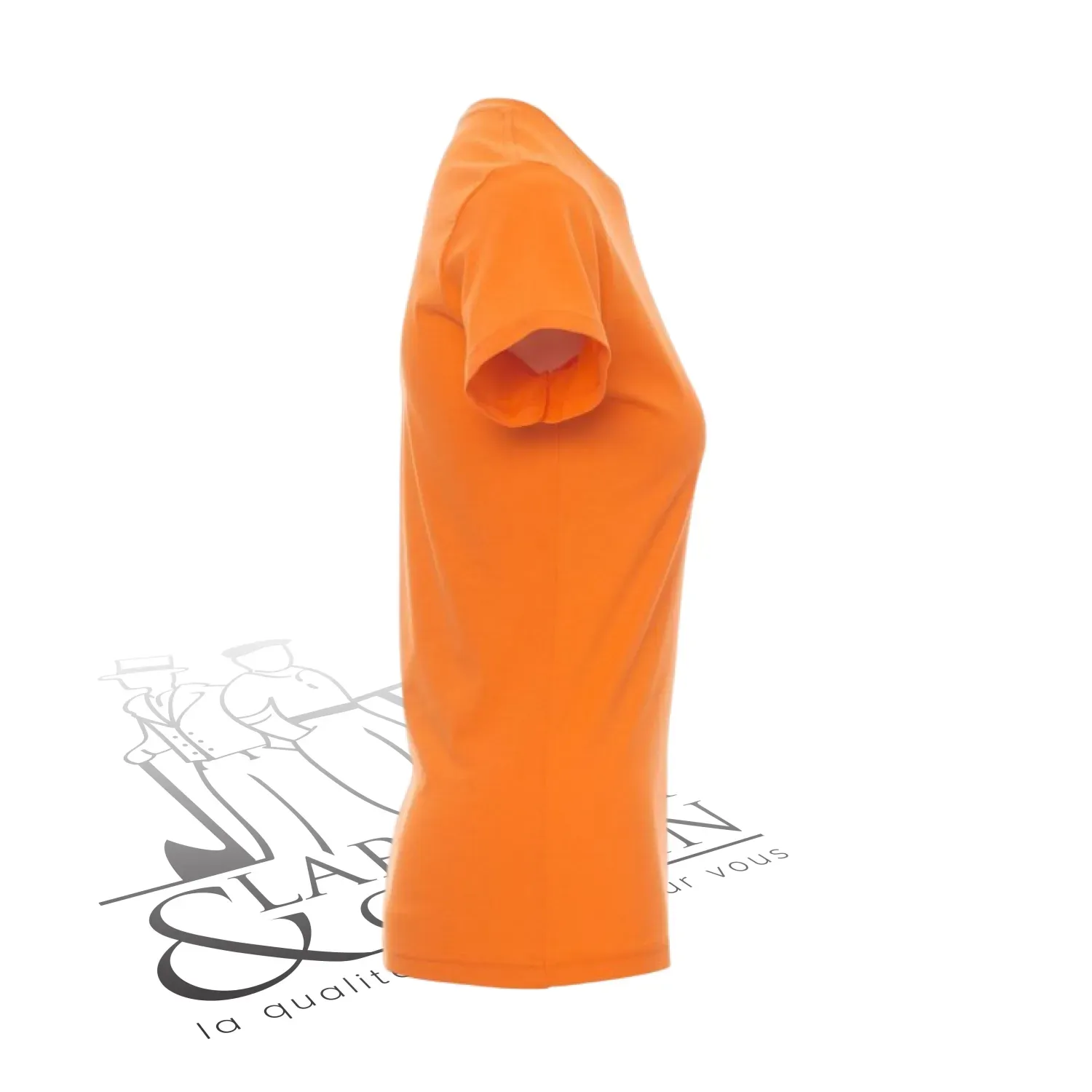 T-shirt de travail femme col rond