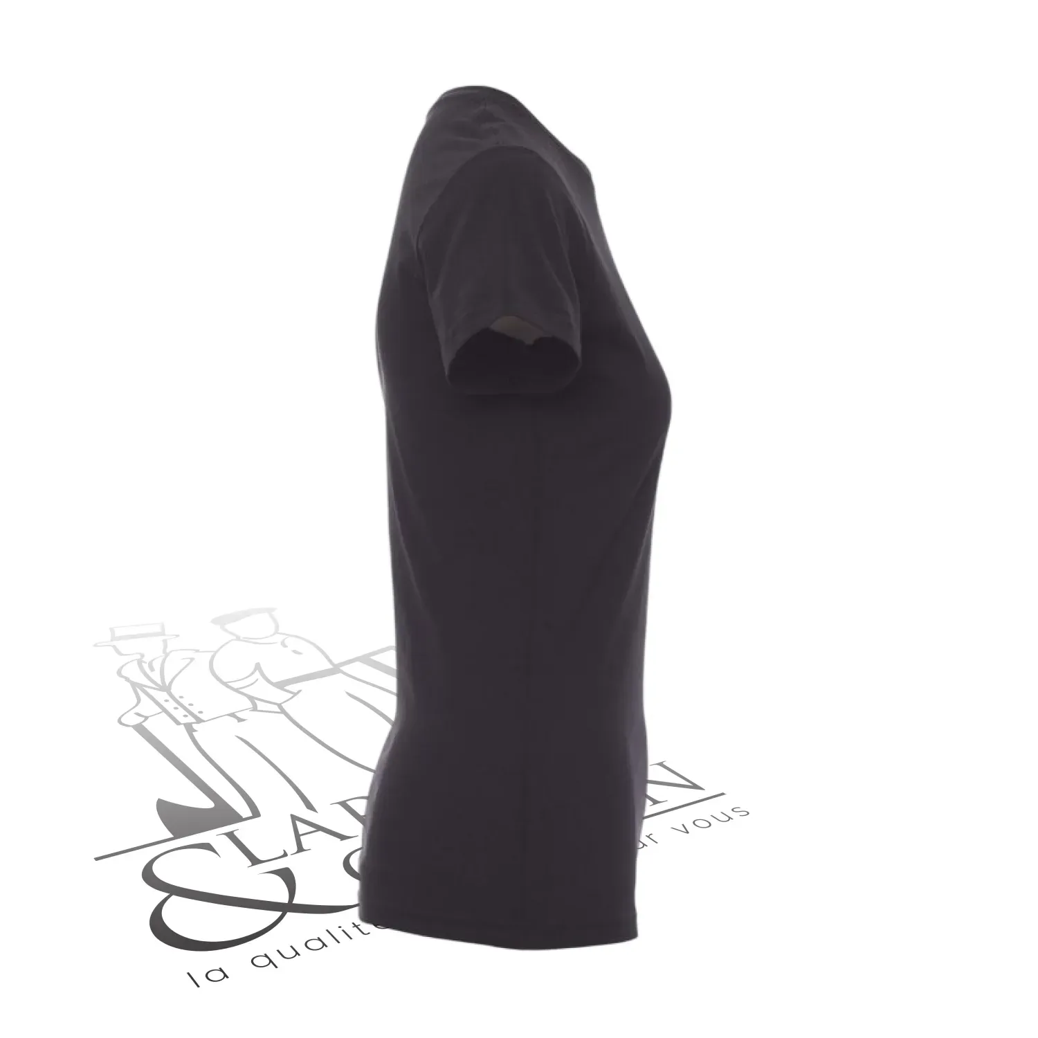 T-shirt de travail femme col rond