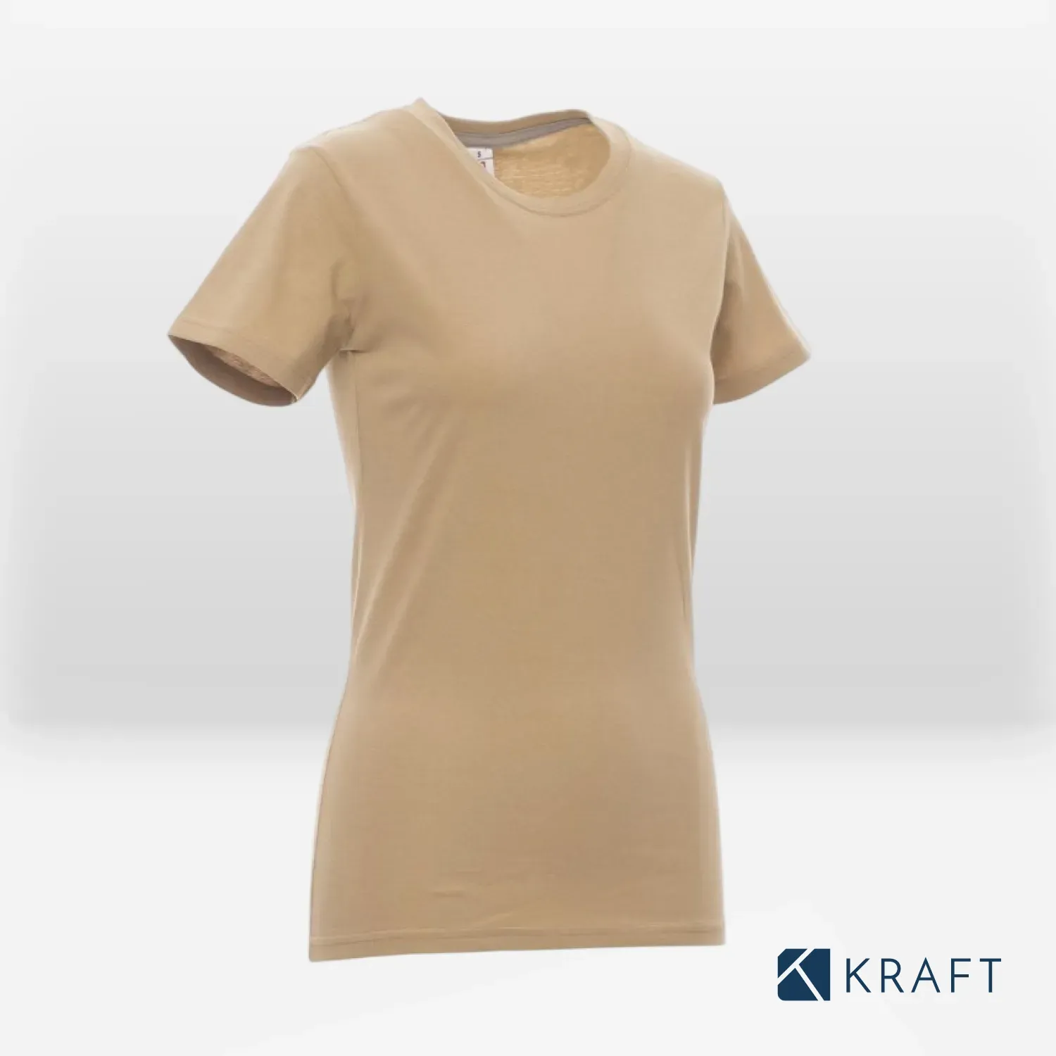 T-shirt de travail femme col rond