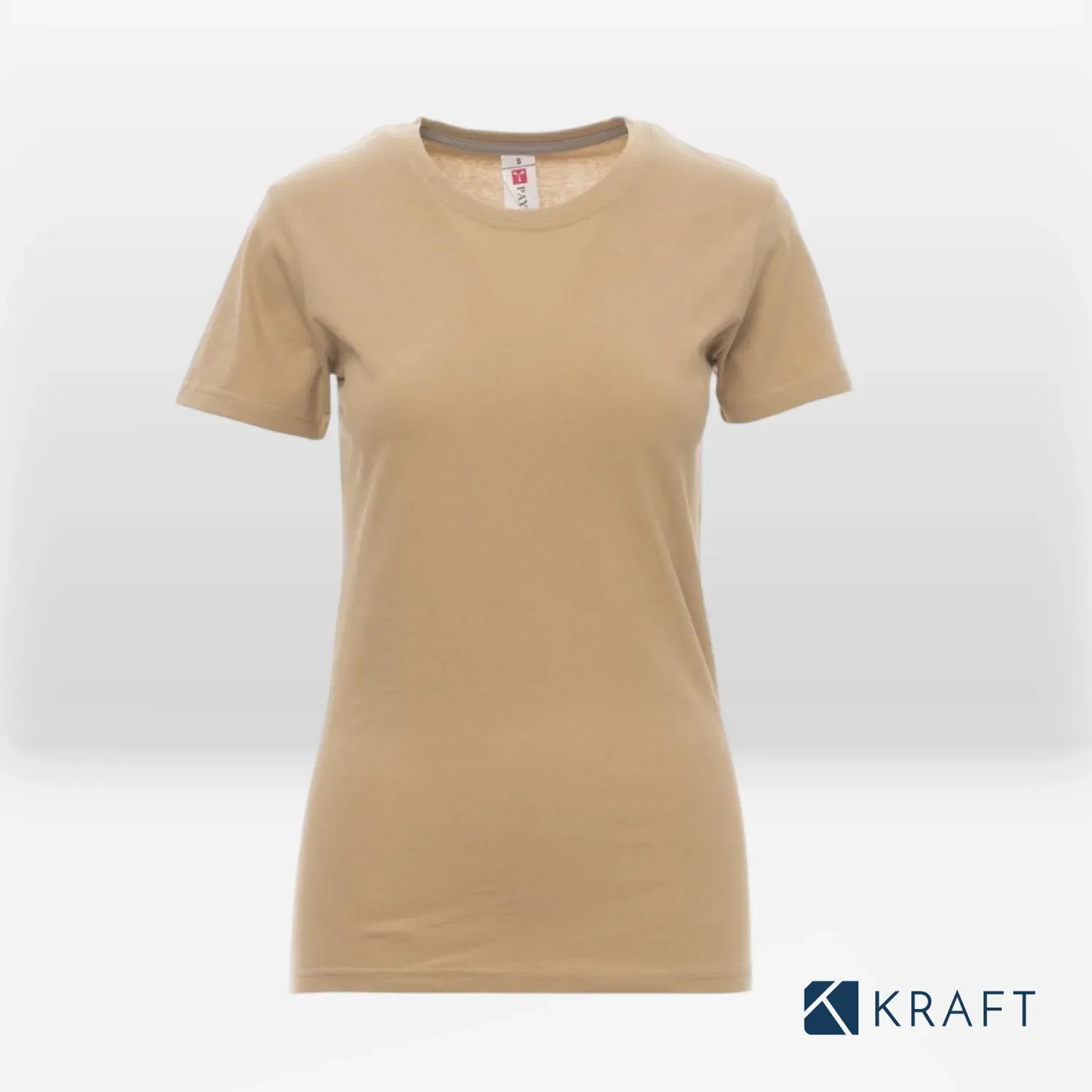 T-shirt de travail femme col rond