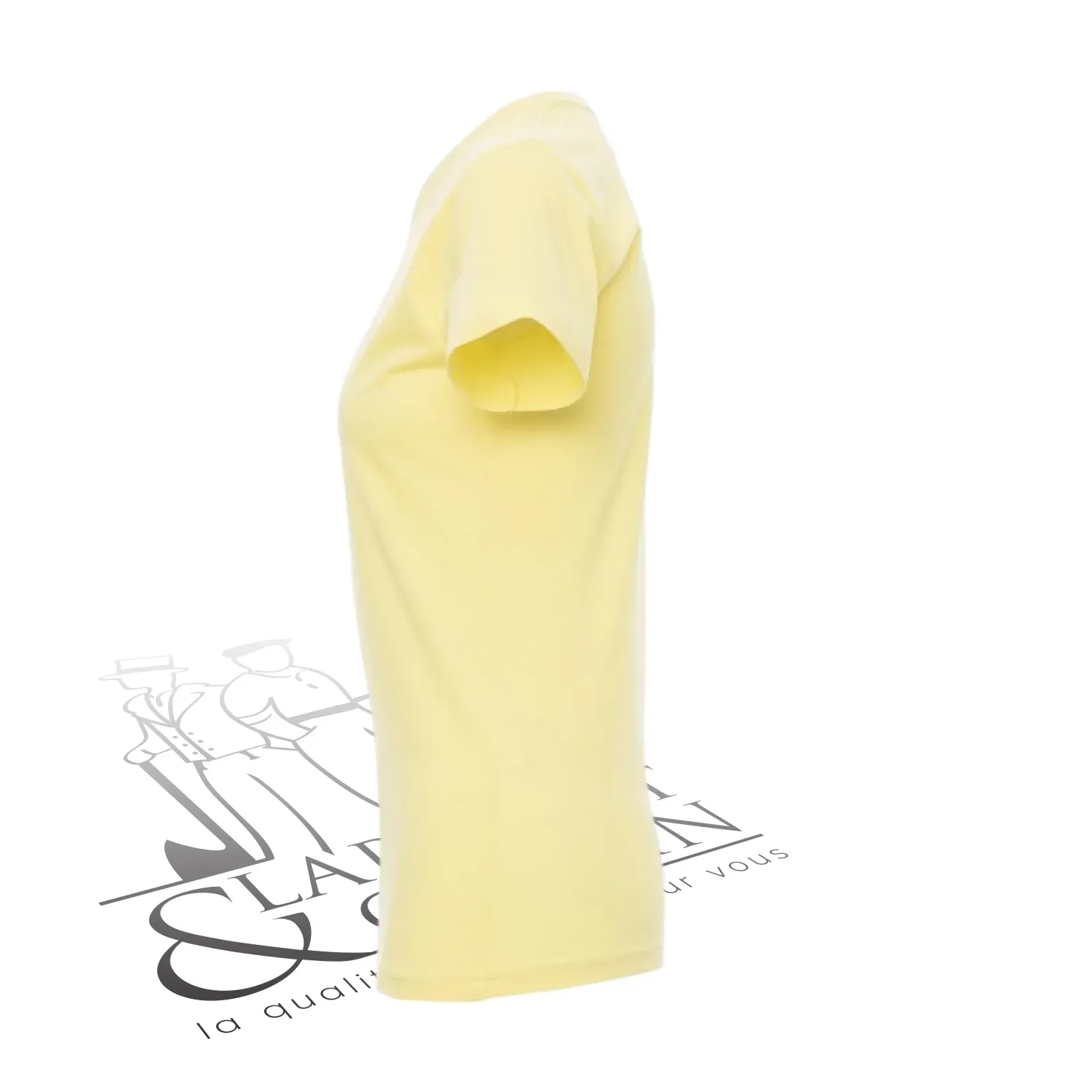 T-shirt de travail femme col rond