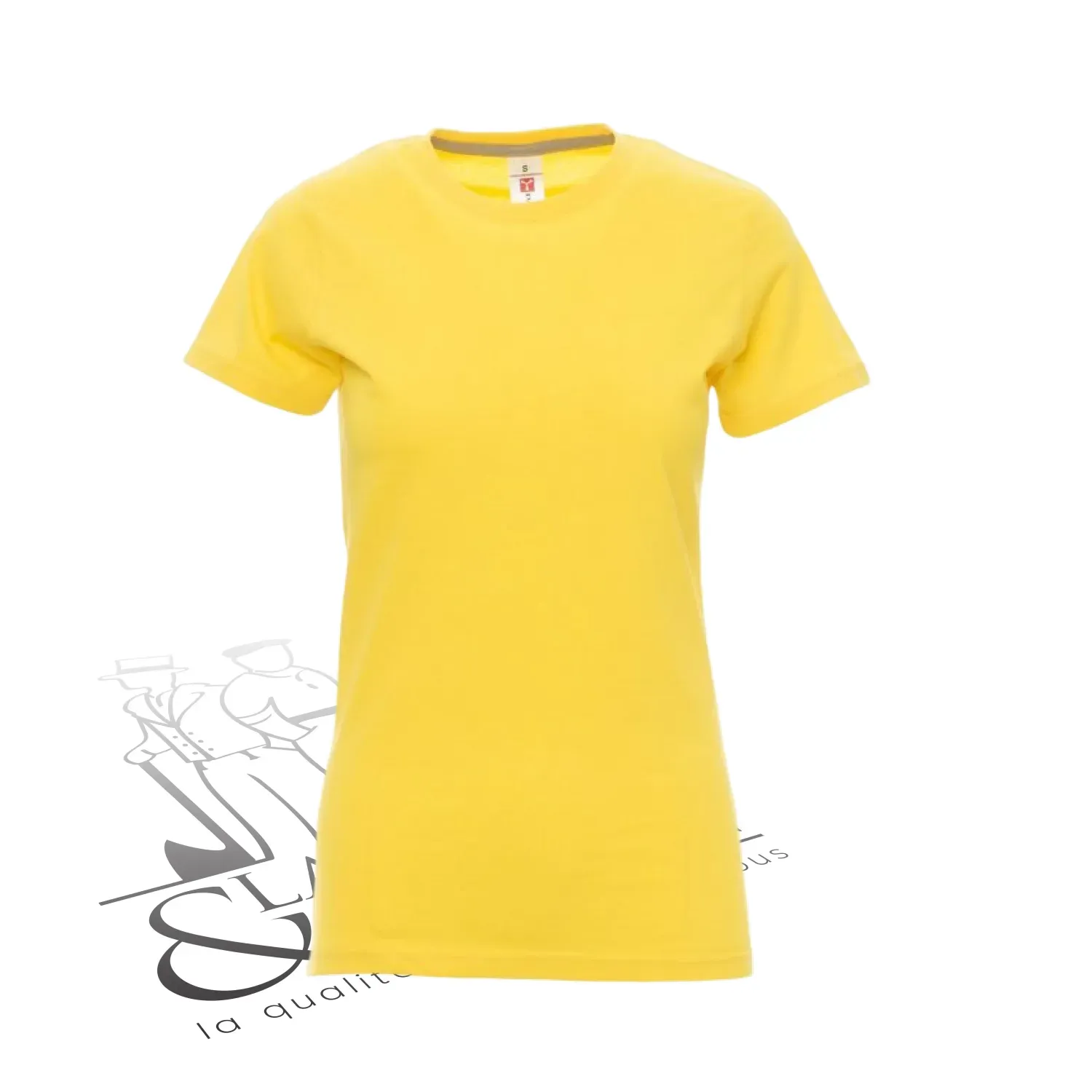 T-shirt de travail femme col rond