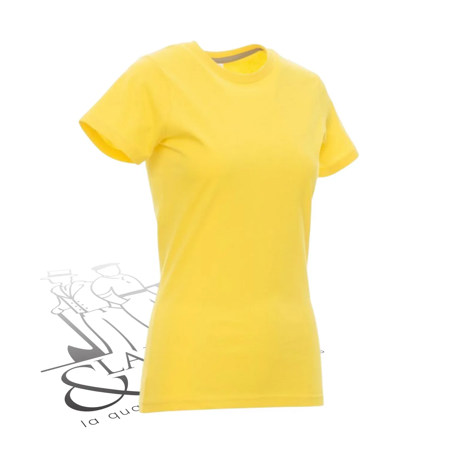 T-shirt de travail femme col rond