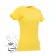 T-shirt de travail femme col rond
