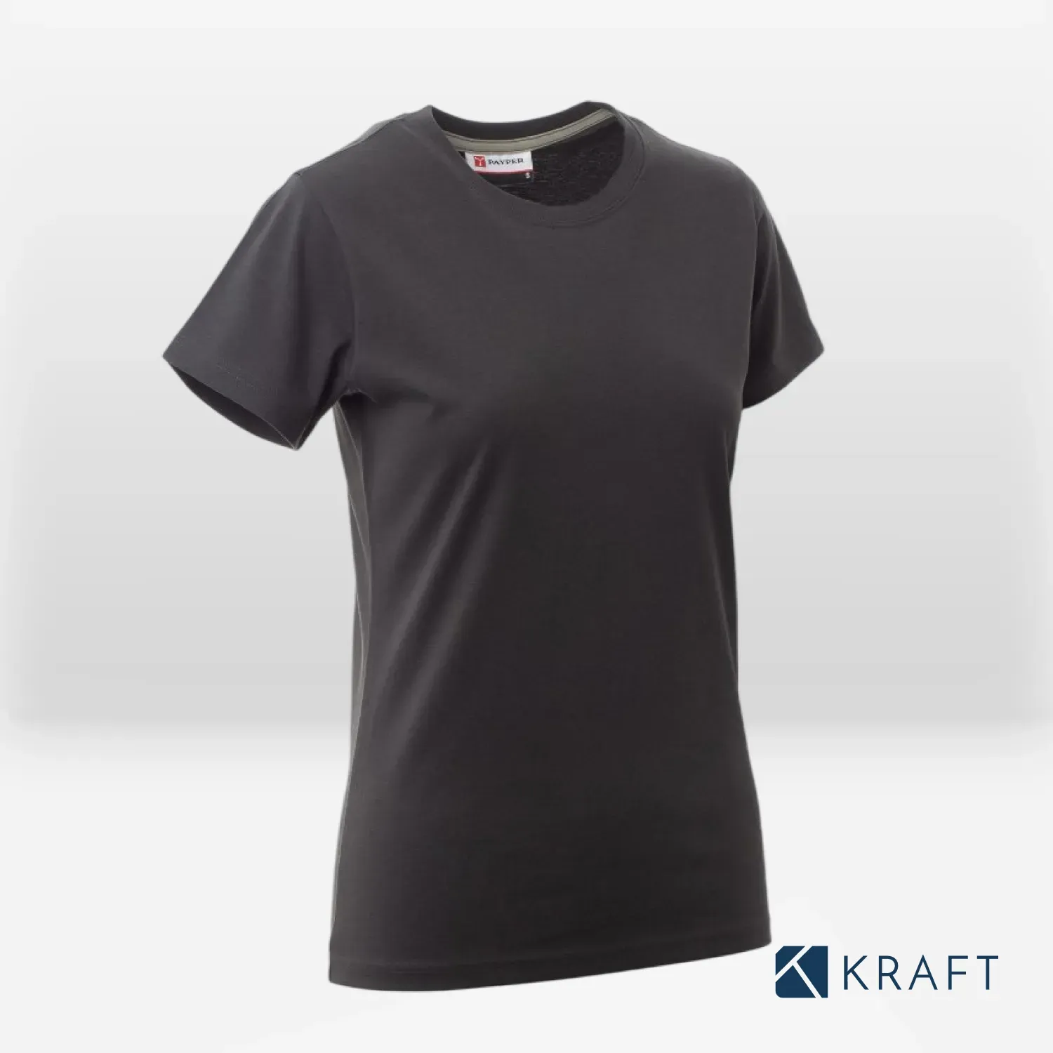 T-shirt de travail femme col rond
