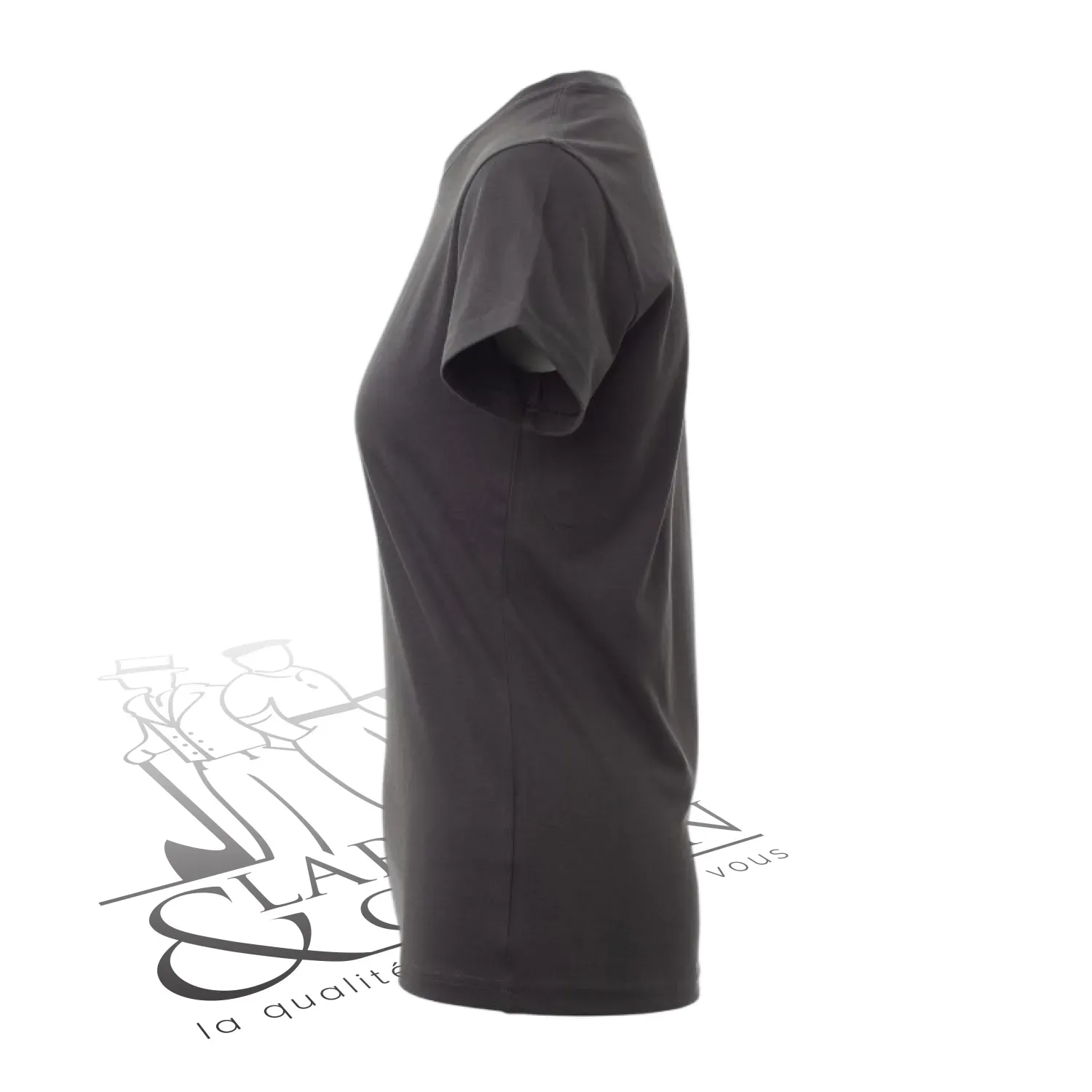 T-shirt de travail femme col rond