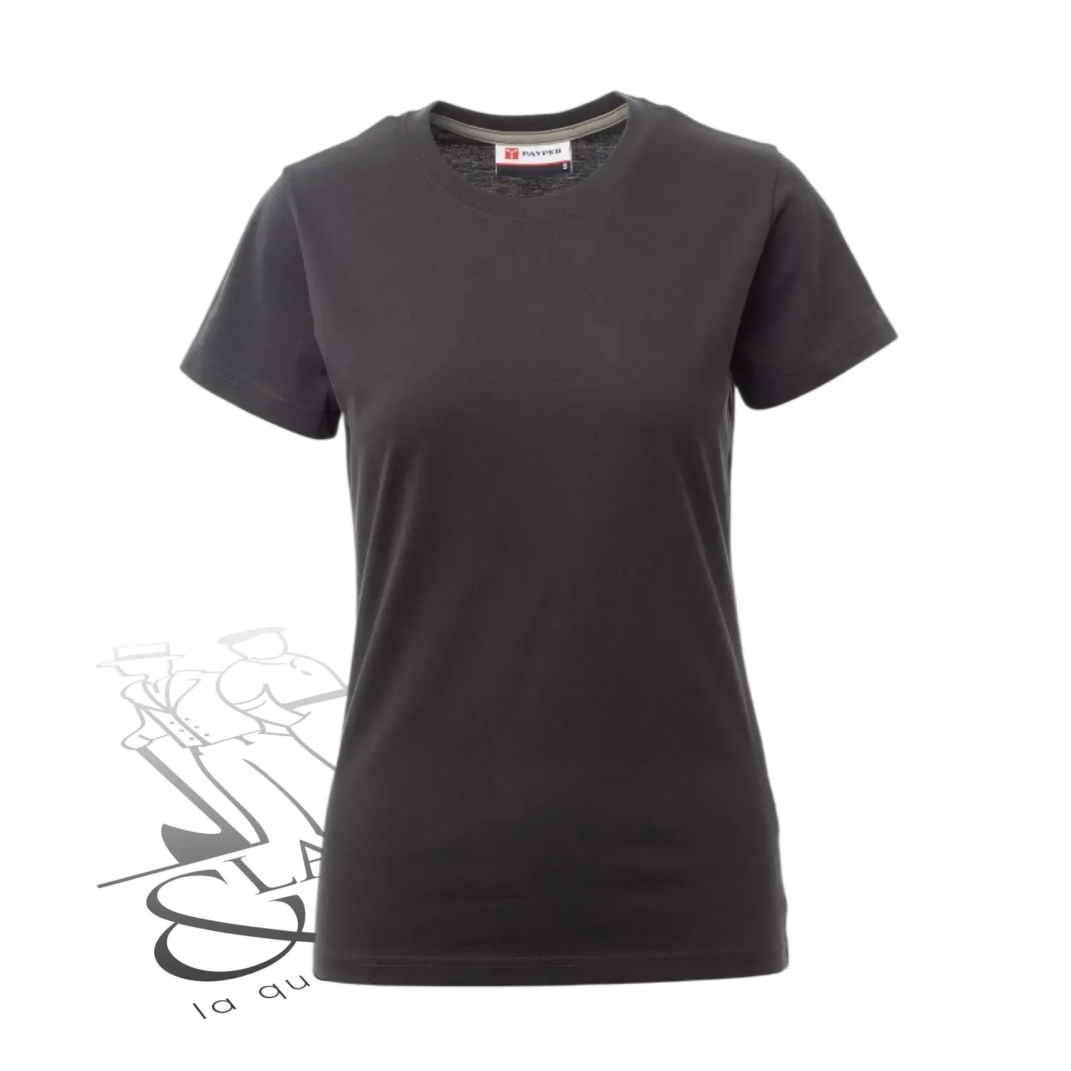 T-shirt de travail femme col rond