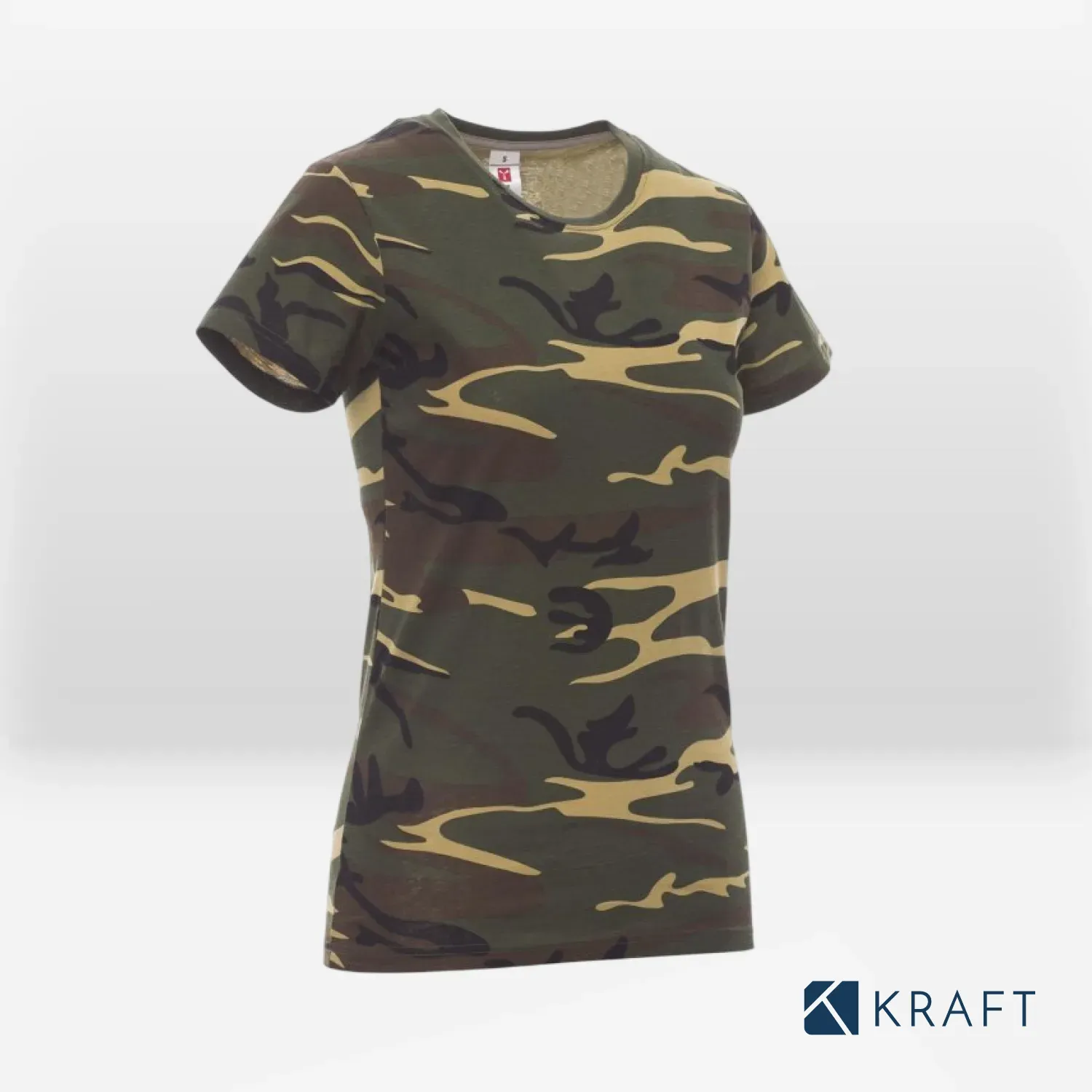 T-shirt de travail femme col rond