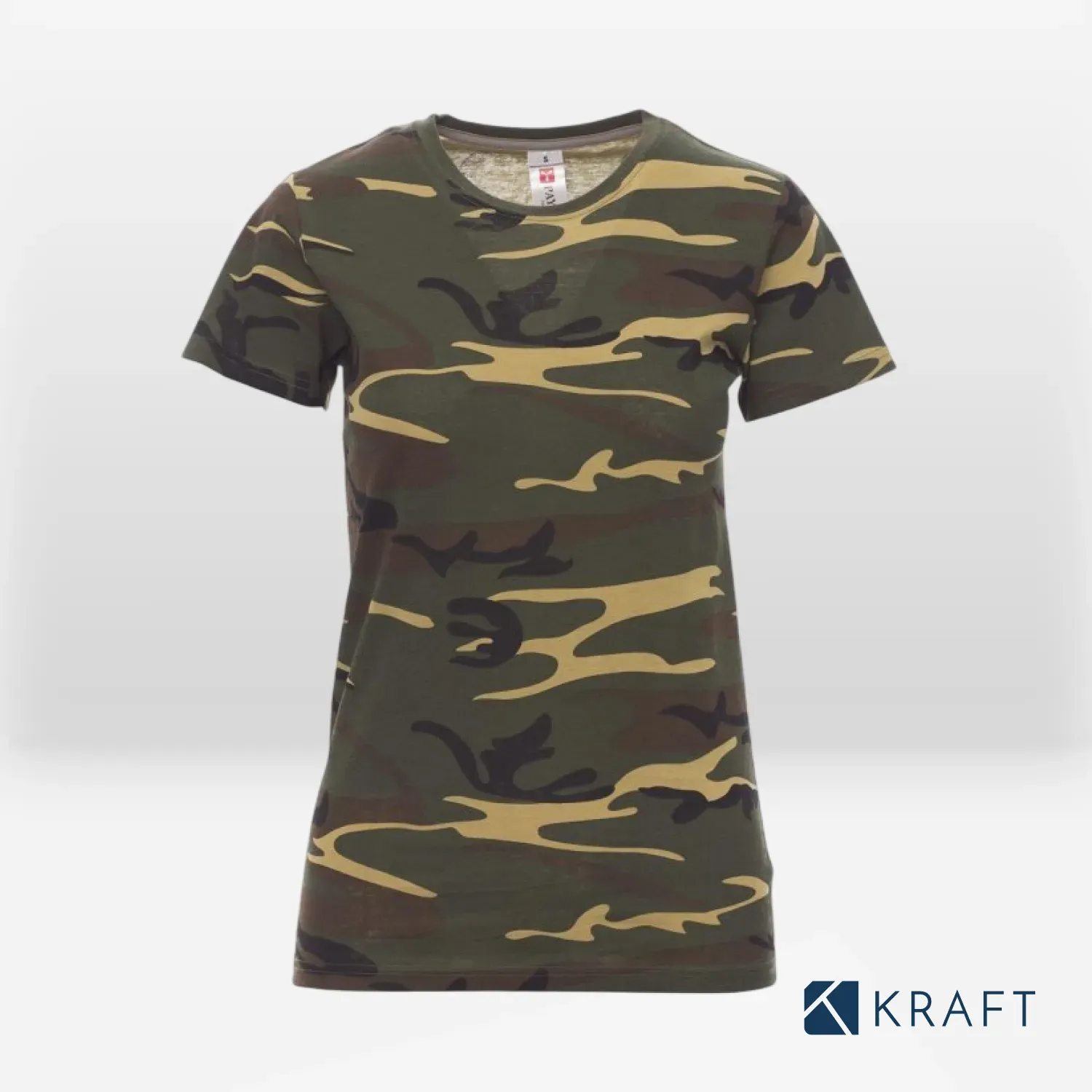 T-shirt de travail femme col rond