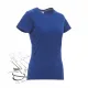 T-shirt de travail femme col rond