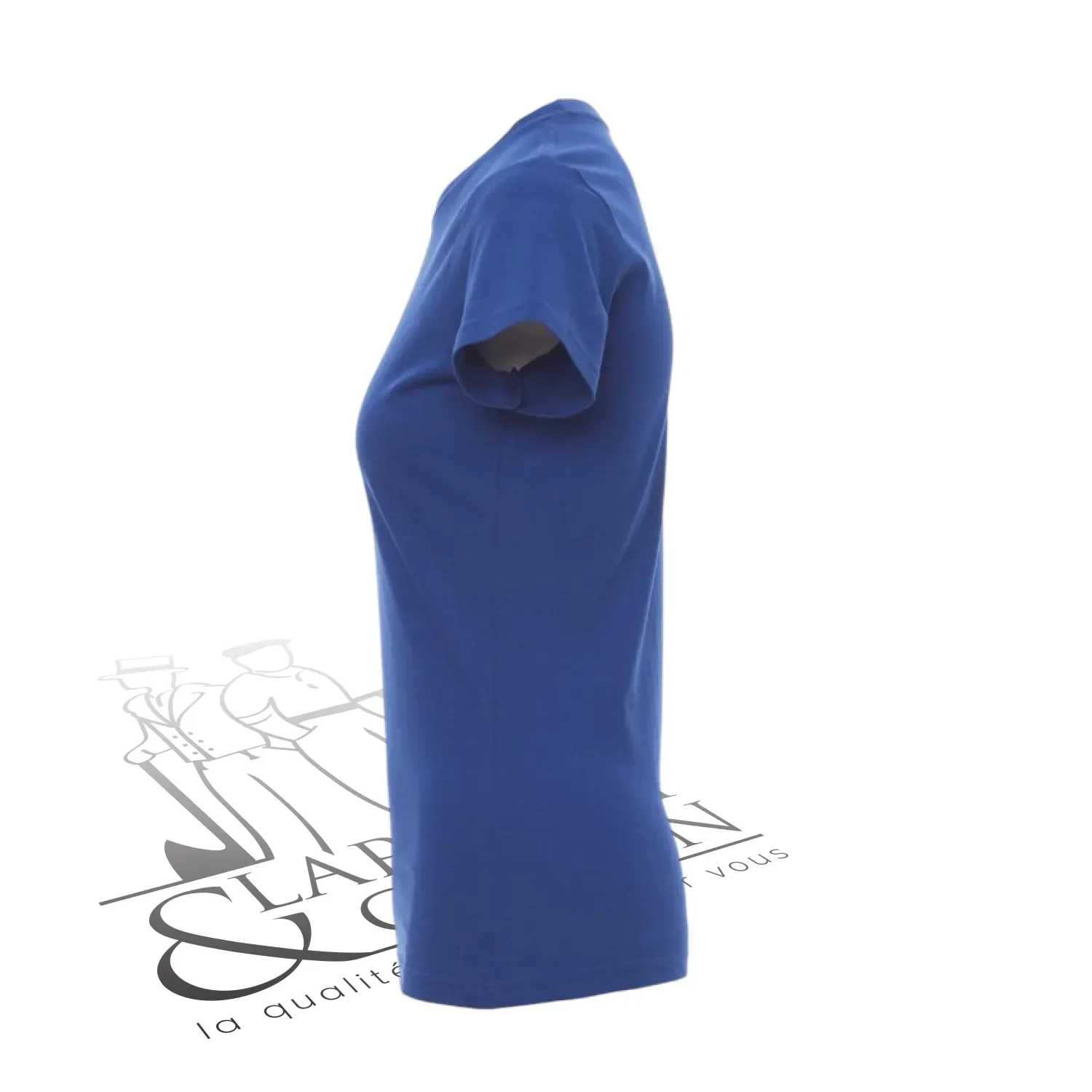 T-shirt de travail femme col rond